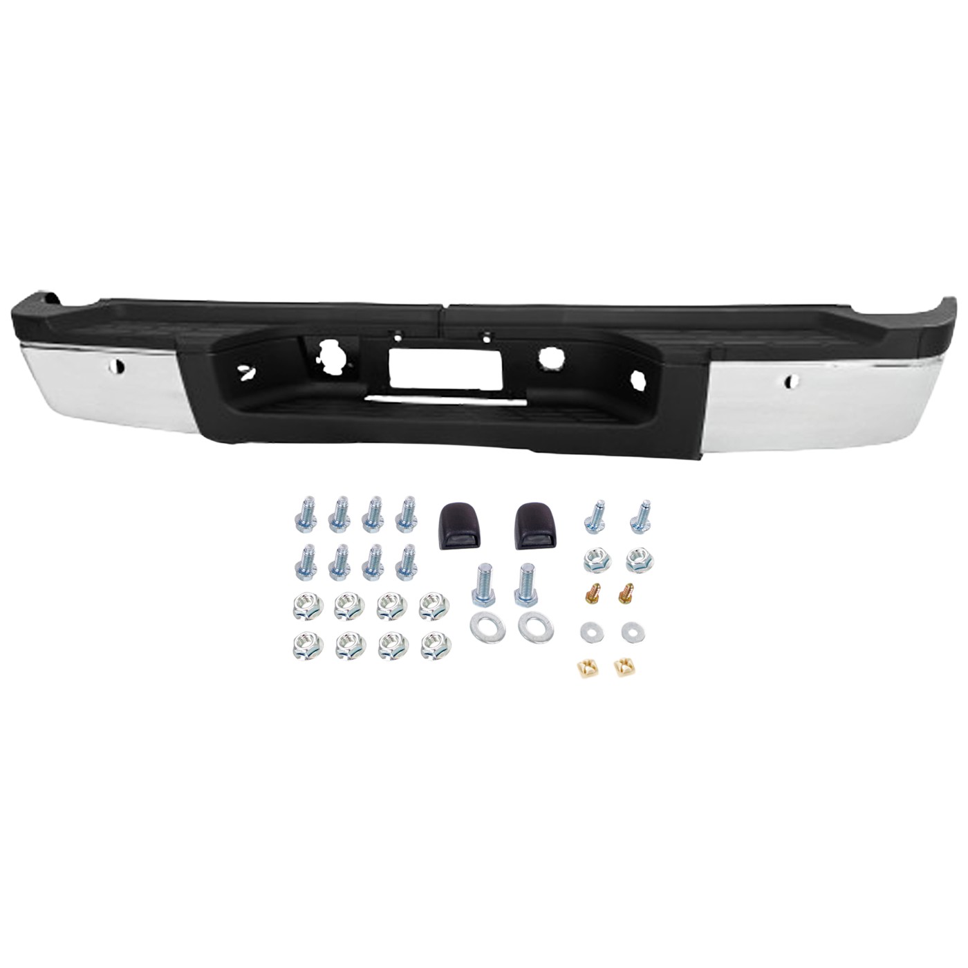 Step Bumper For 20112013 Chevy Silverado 2500 HD With Sensor Holes