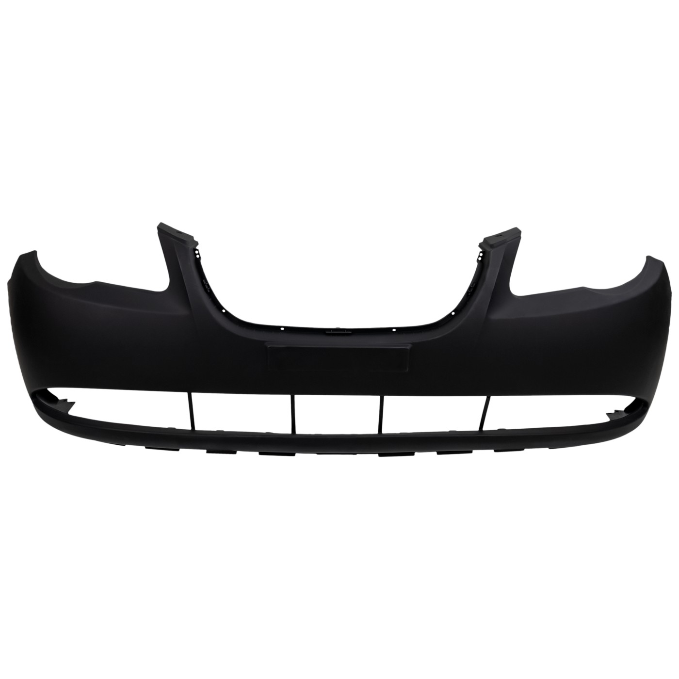 Front Bumper Cover For 20072010 Hyundai Elantra w/ fog lamp holes
