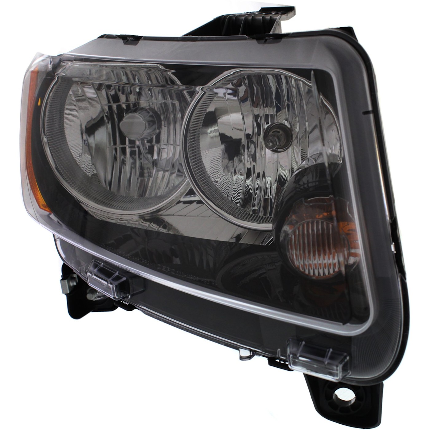 Headlight Set For 20132017 Jeep Compass Left and Right With Bulb 2Pc