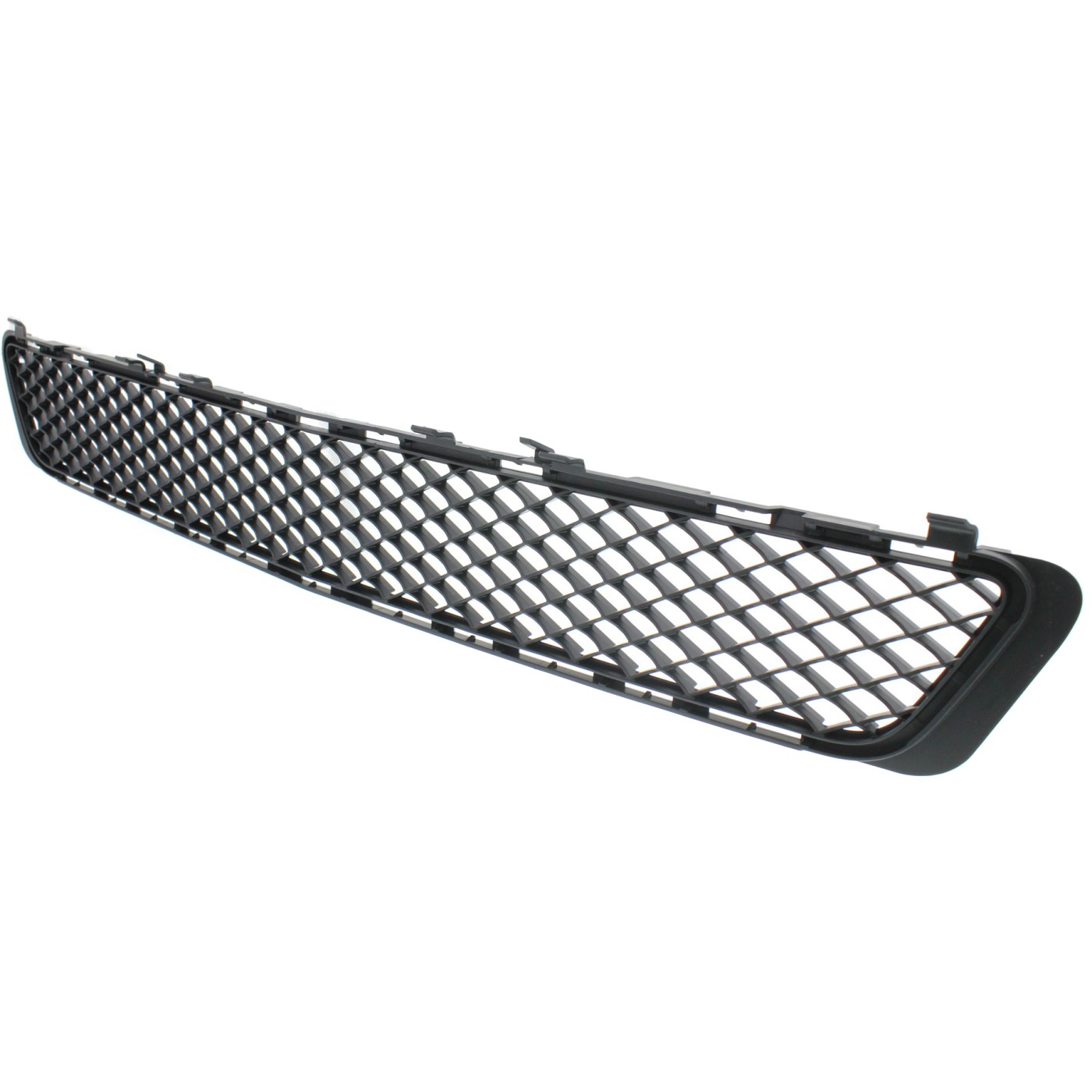 Bumper Grille For 2010-2013 M Benz E350 E550 Center Textured Black w/o ...