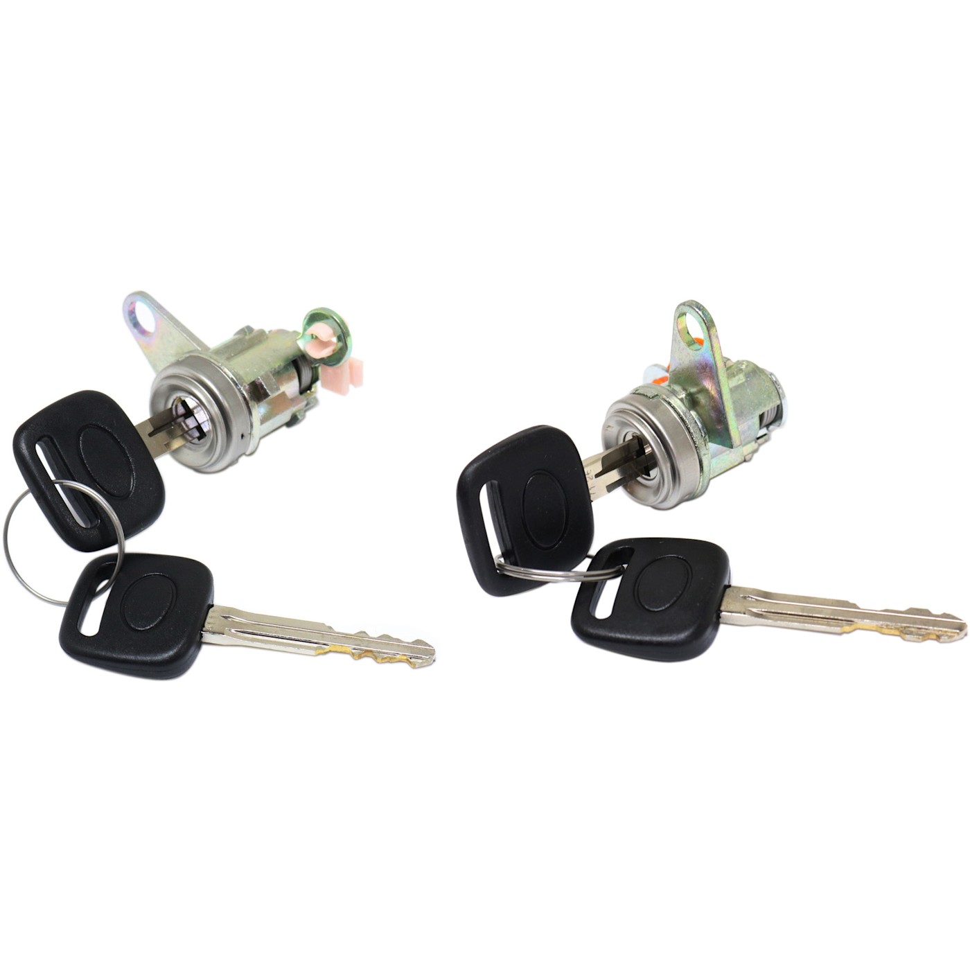 New-Door-Lock-Cylinders-Set-of-2-Driver-amp-Passenger-Side-LH-RH-7720152060-Pair