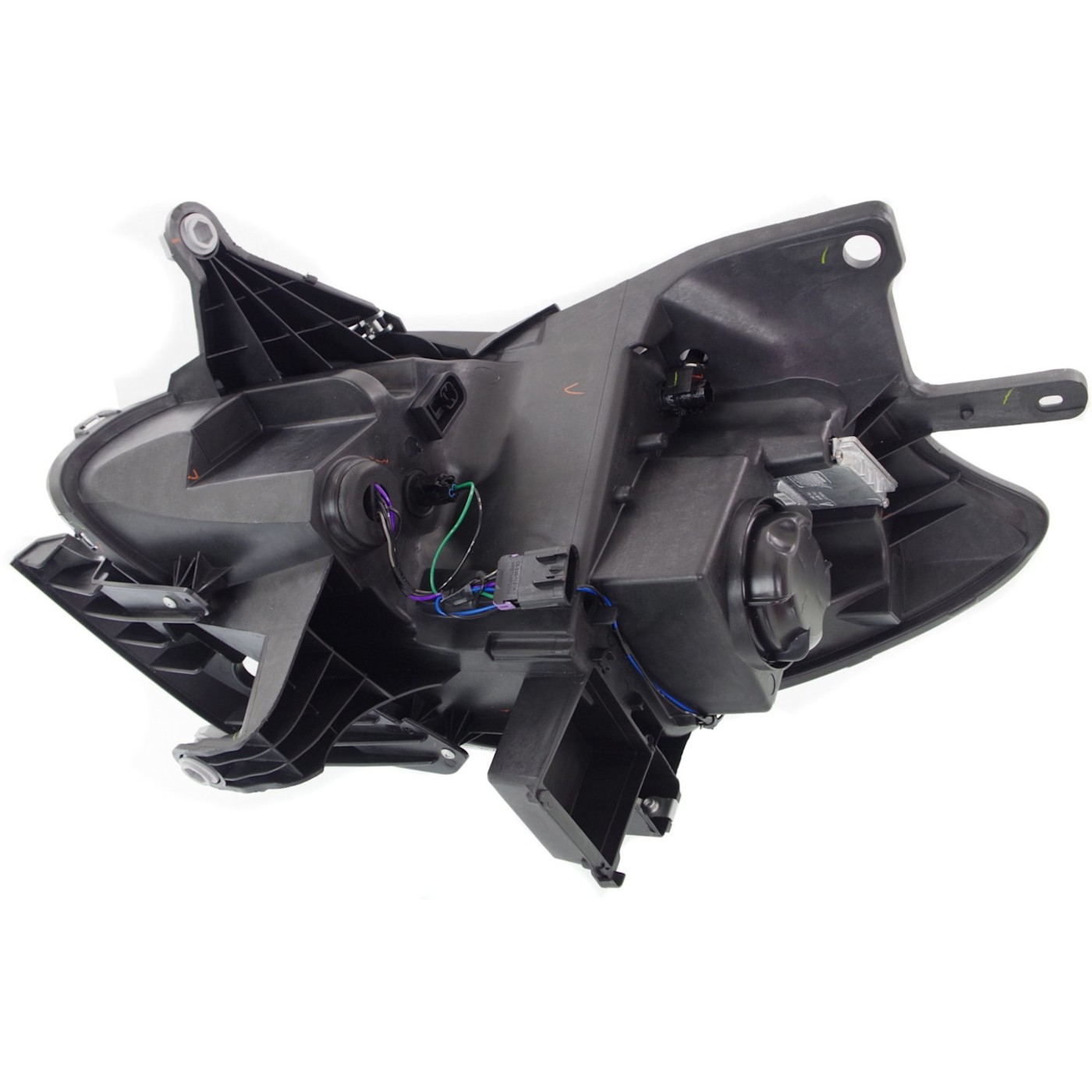 Headlight Set For 20082012 Buick Enclave Left and Right HID Chrome