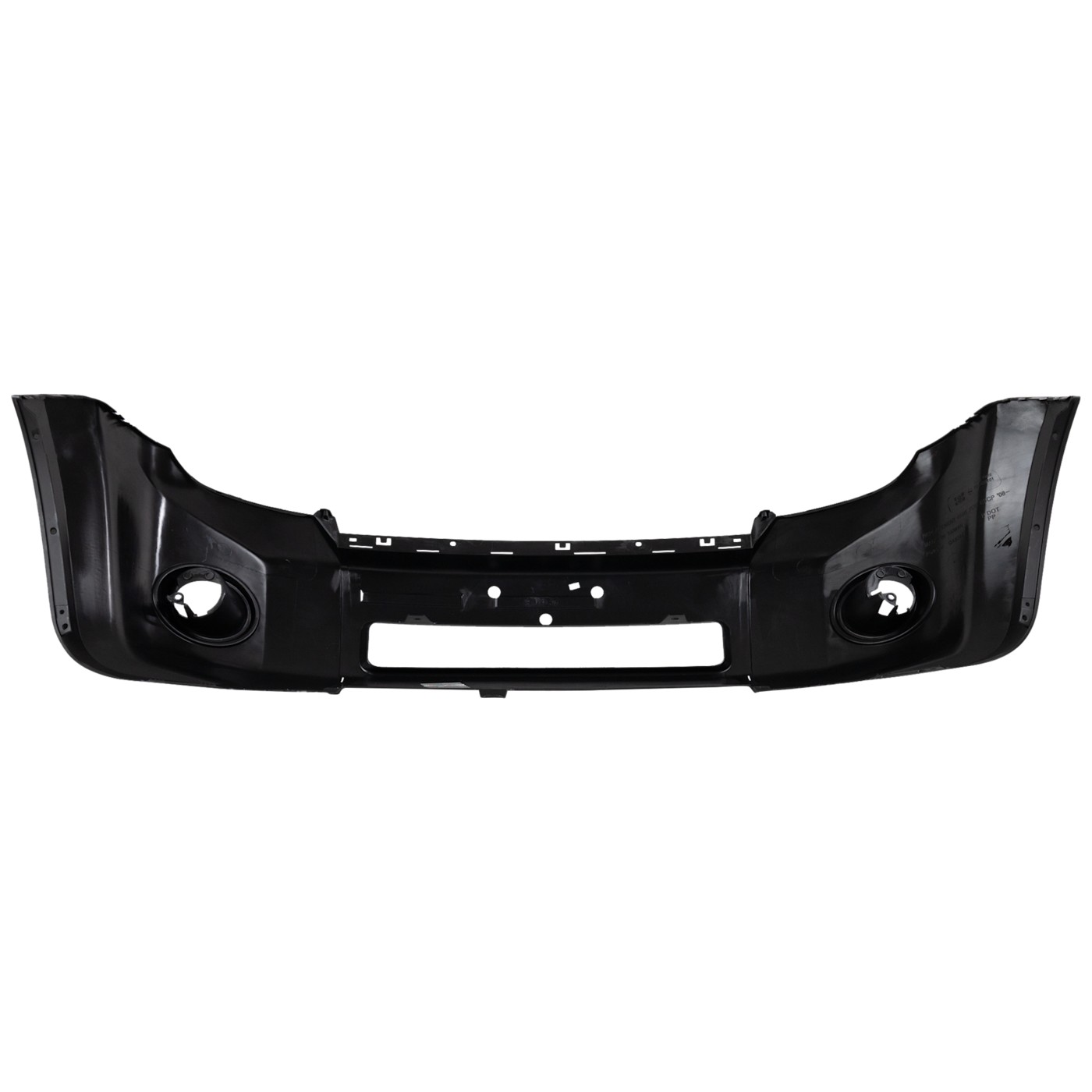 Front Bumper Cover For 20082012 Ford Escape w/ fog lamp holes Primed