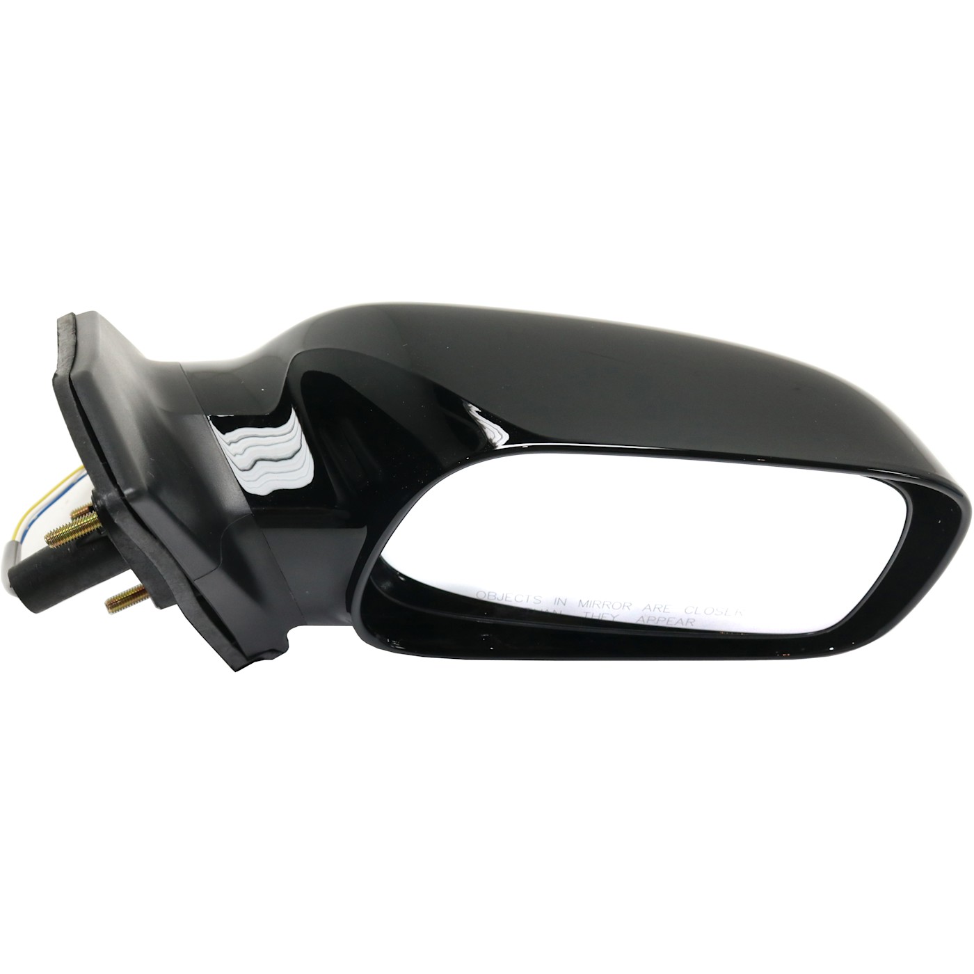 Side View Power Mirror Smooth Black Passenger Right RH for 0308 Toyota