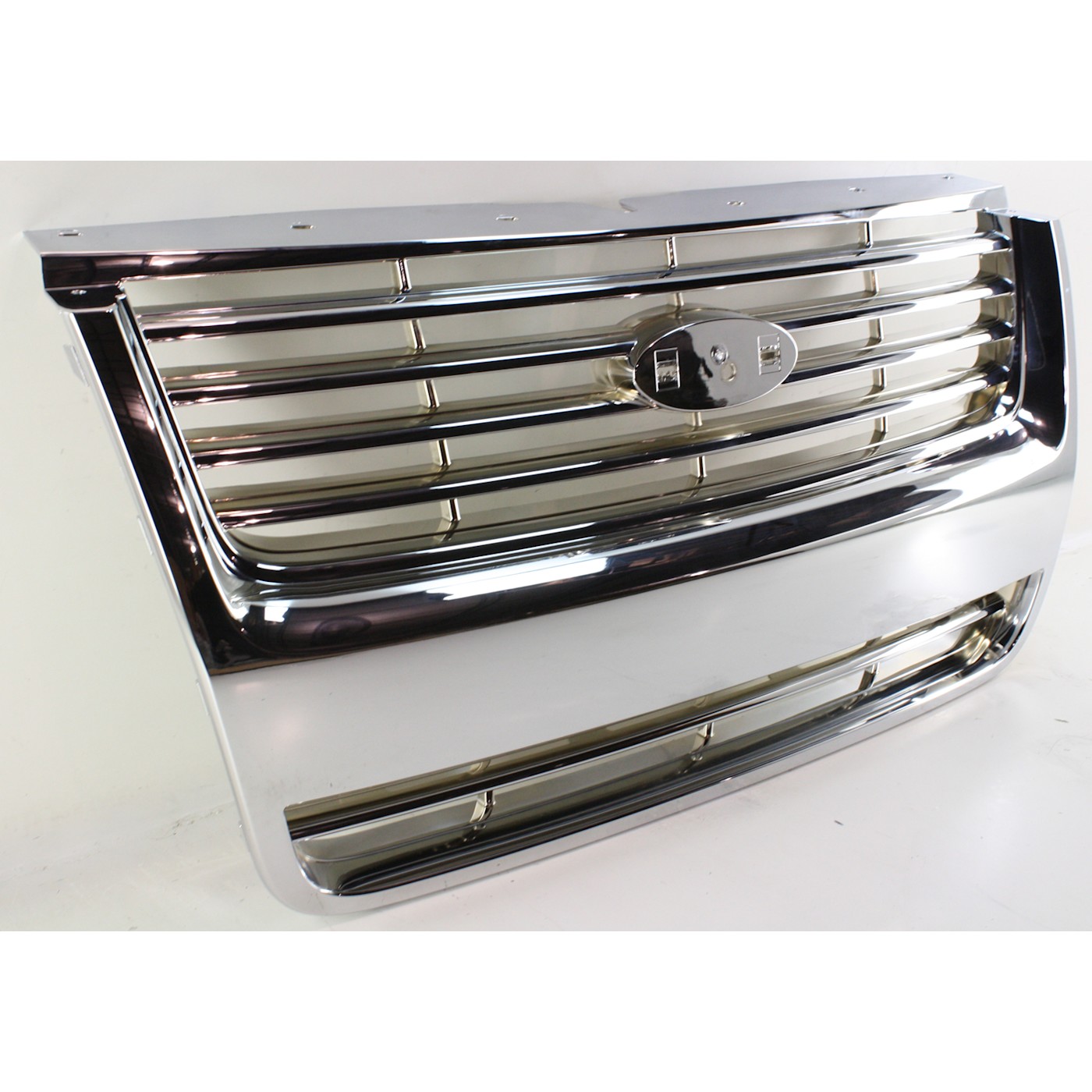 Grille For 20062008 Ford Explorer Chrome Plastic eBay