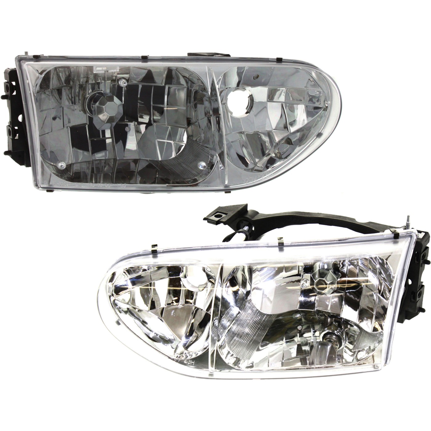 Headlight Set For 99-2000 Nissan Quest Driver and Passenger Side w ...