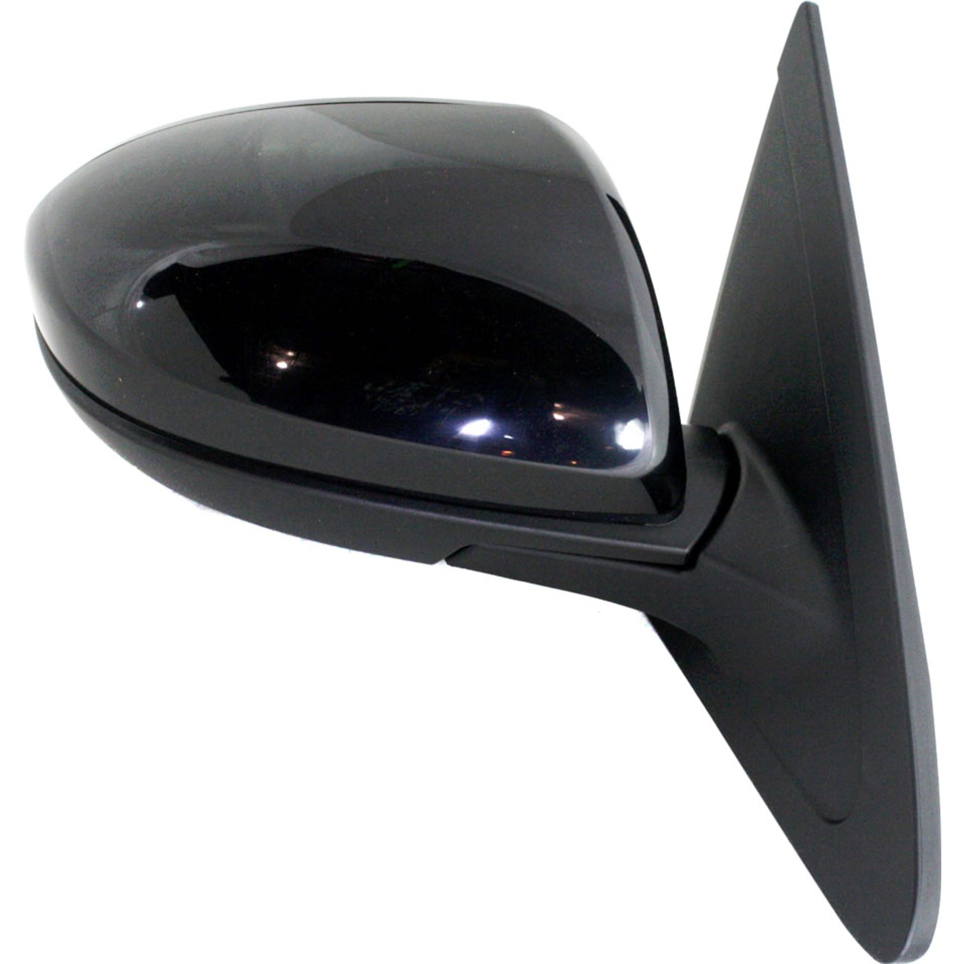 Mirror Power Smooth Black Passenger Side Right RH for 10-13 Mazda 3 ...