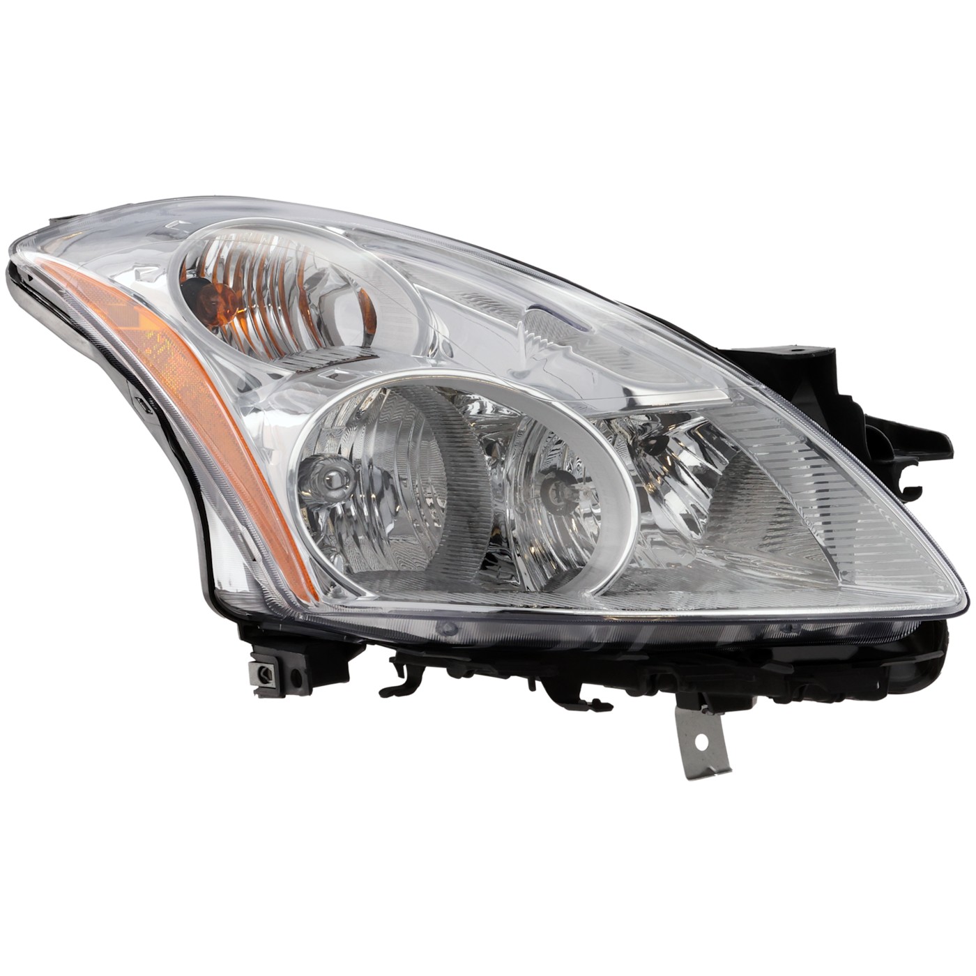 HEADLIGHT FOR 2010 2011 2012 Nissan Altima Right Clear Lens With Bulb