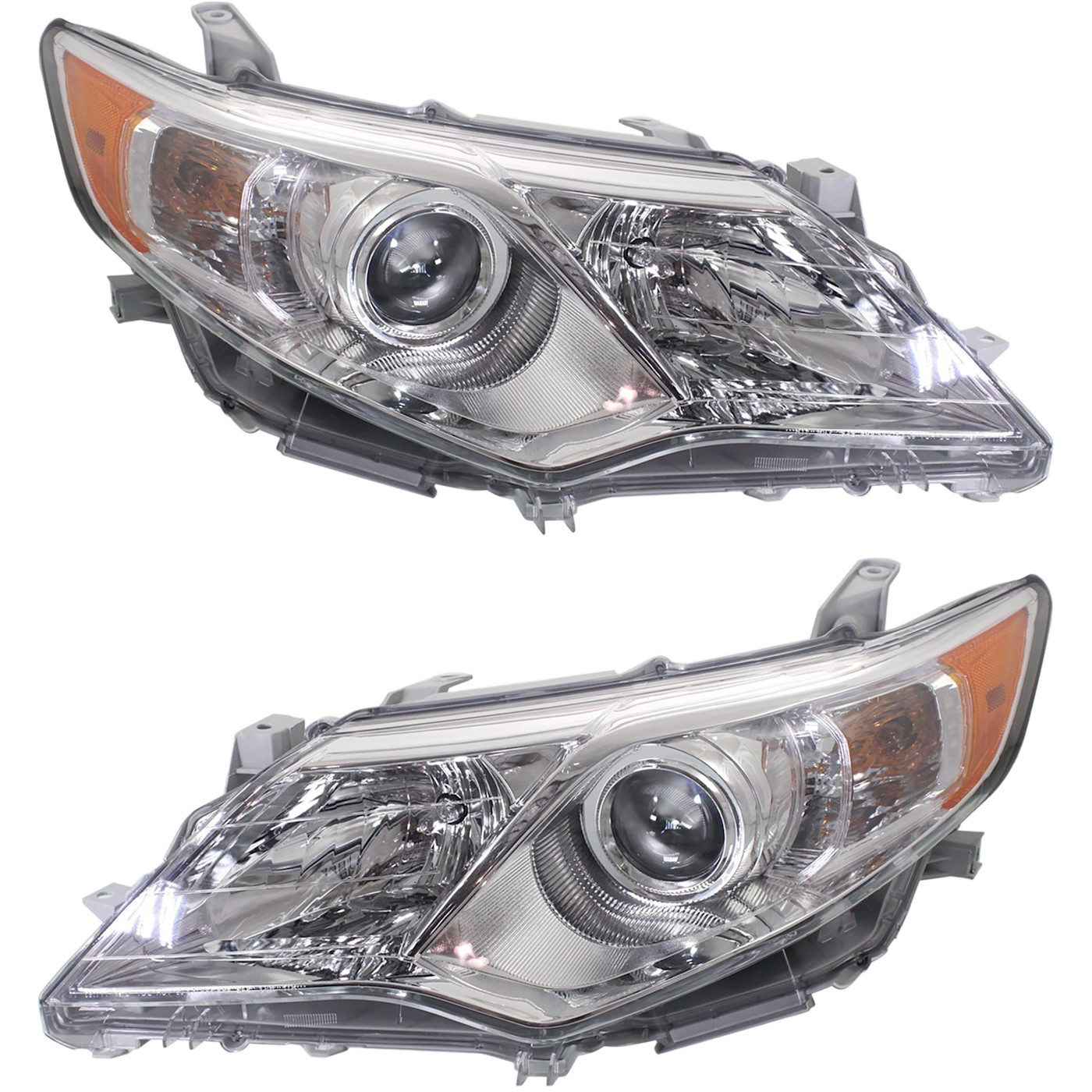 For 2012-2014 Toyota Camry Projector Headlights Headlamps Replacement ...