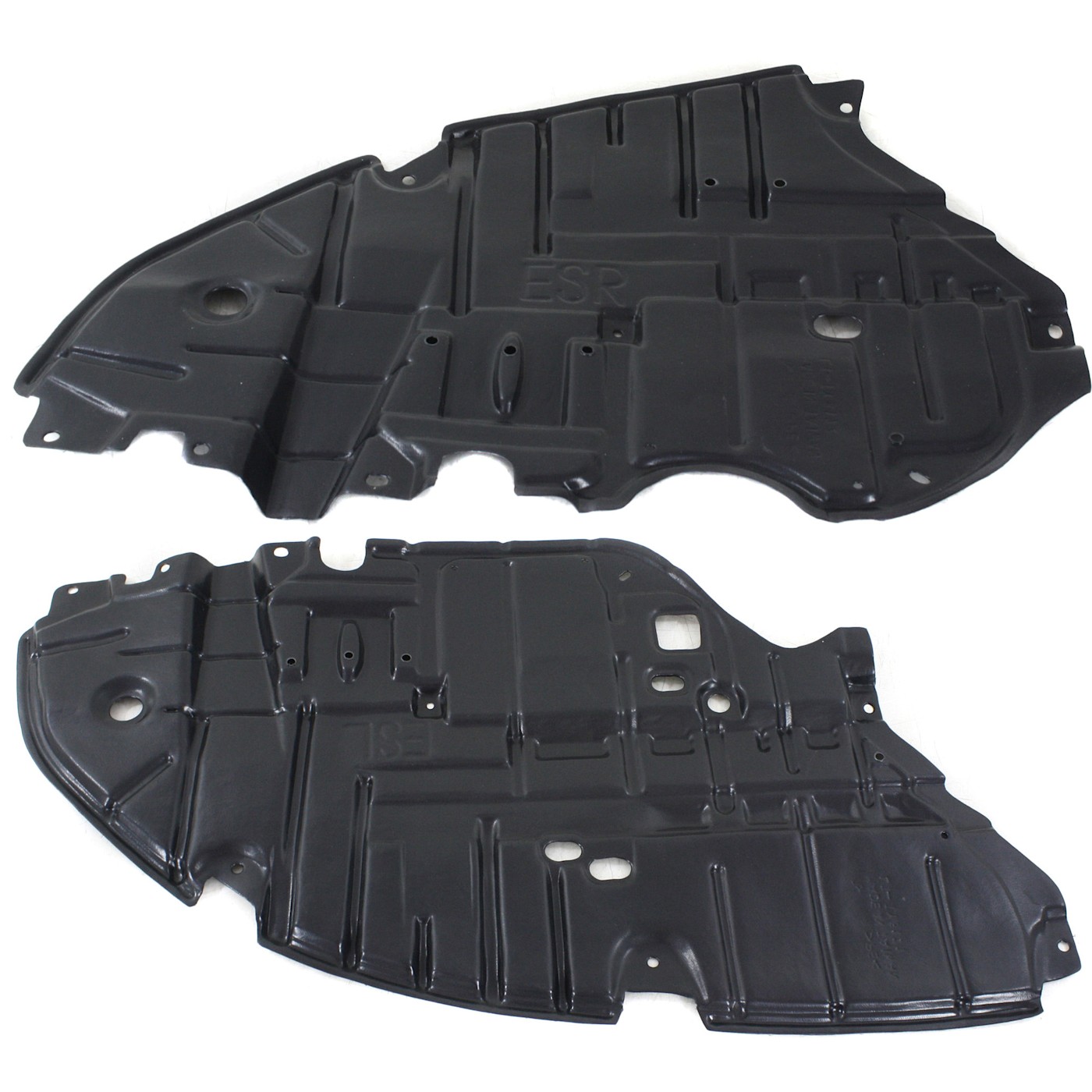 Left & Right Side Engine Splash Shield For 20132015 Lexus ES350 ES300h