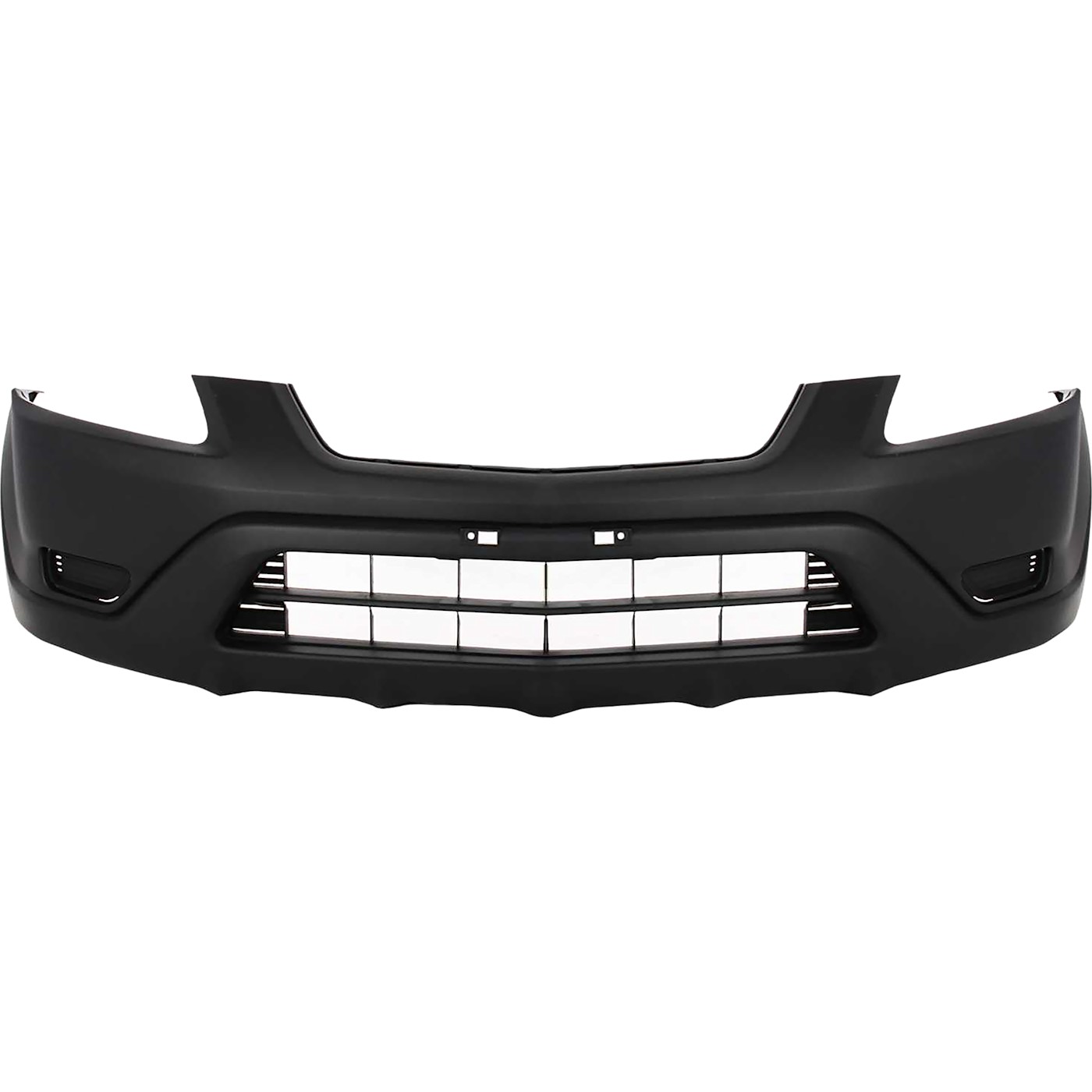 NEW Black Textured Front Bumper Cover Replacement For 20022004 Honda