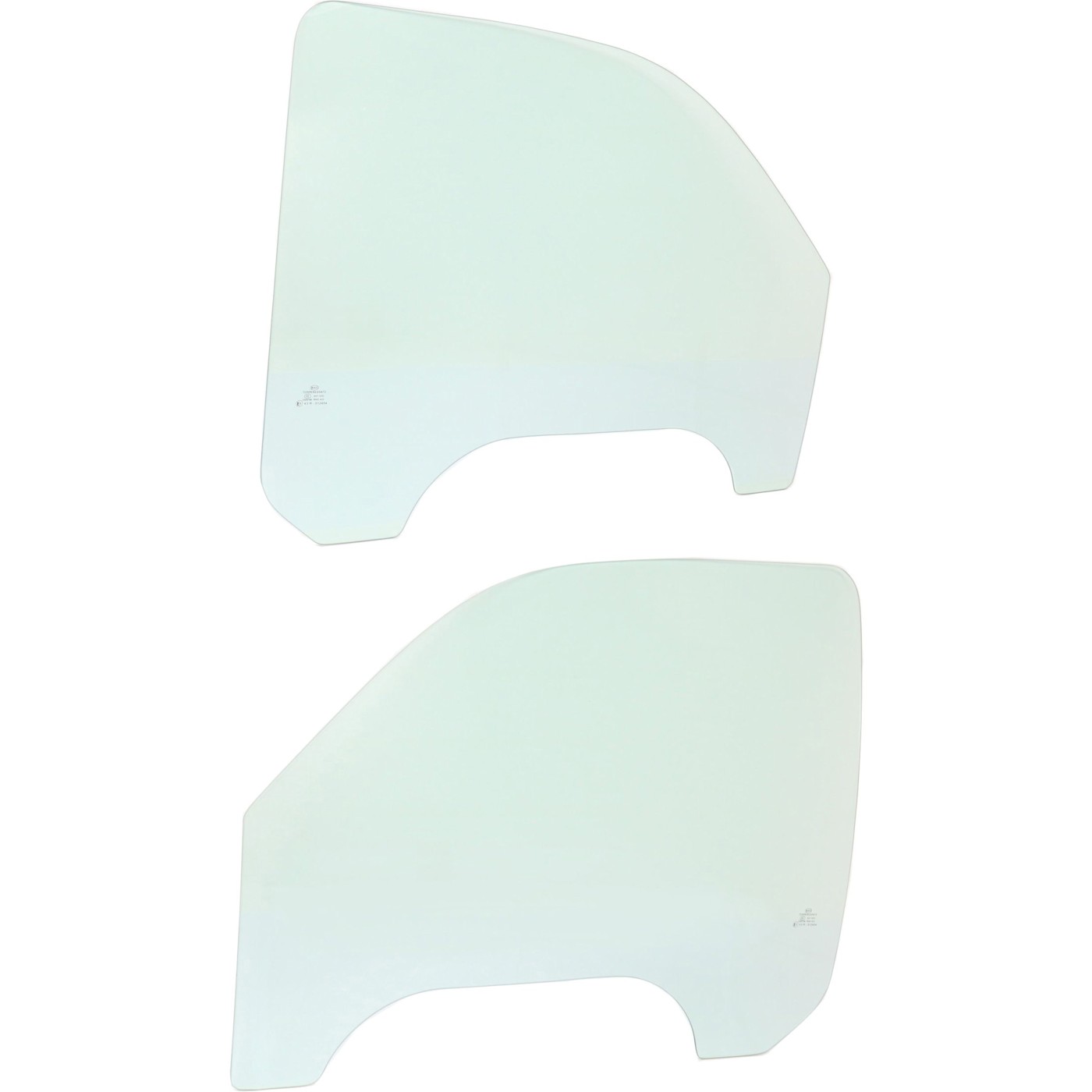 New Door Glasses Set of 2 Front Driver & Passenger Side Chevy Yukon LH