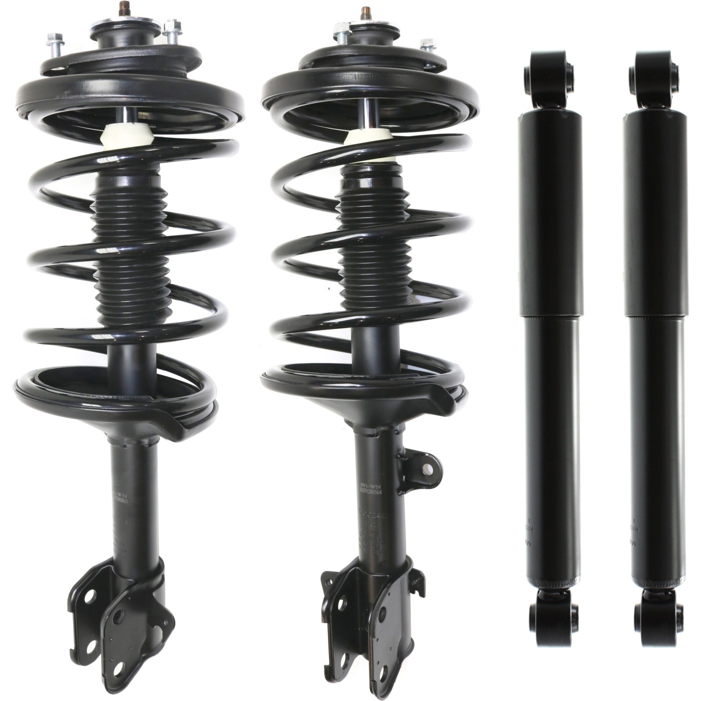 Shocks Set For 1999-2000 2001 2002 2003 2004 Honda Odyssey Front and ...