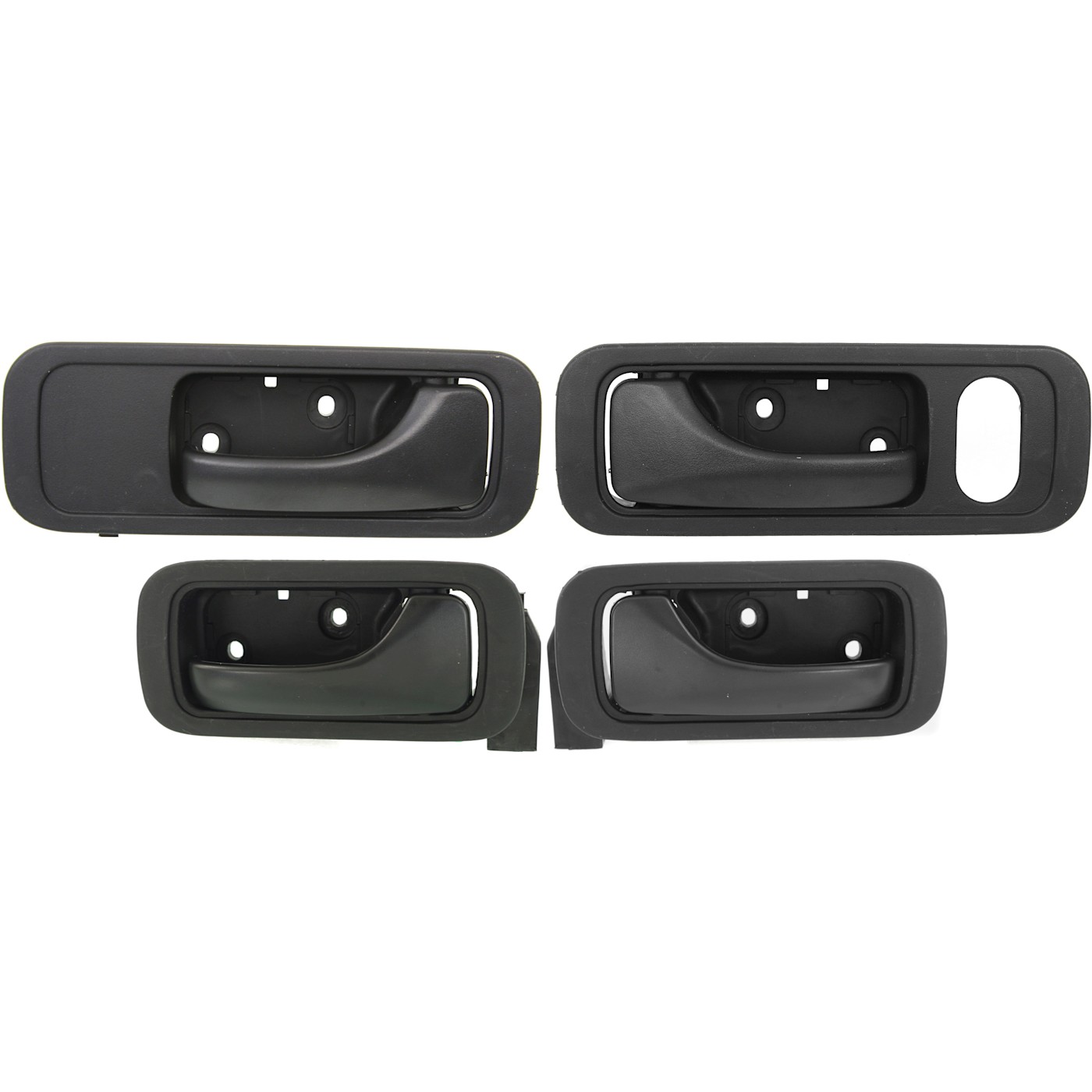 Door Handle Set For 20032011 Honda Element Black Front & Rear Inner