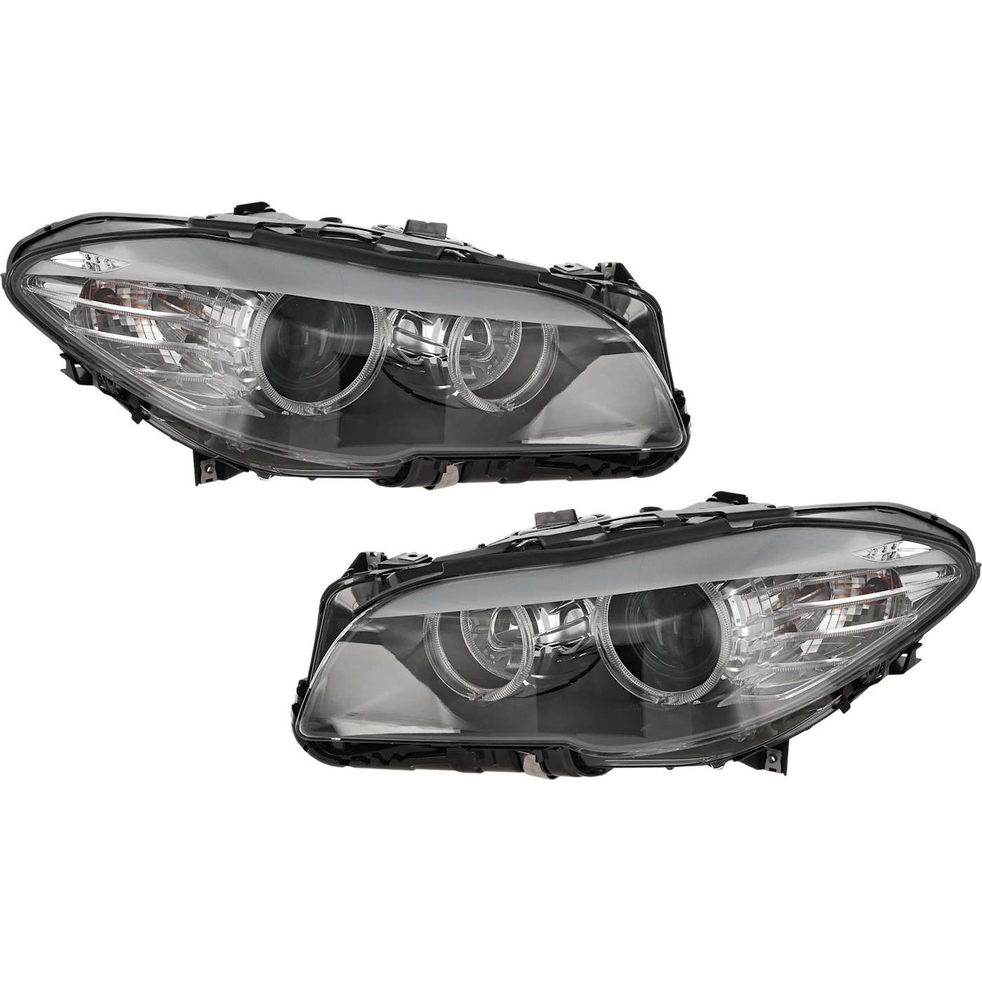 Halogen Headlight Set For 20112013 BMW 528i Left & Right w/ Bulb(s