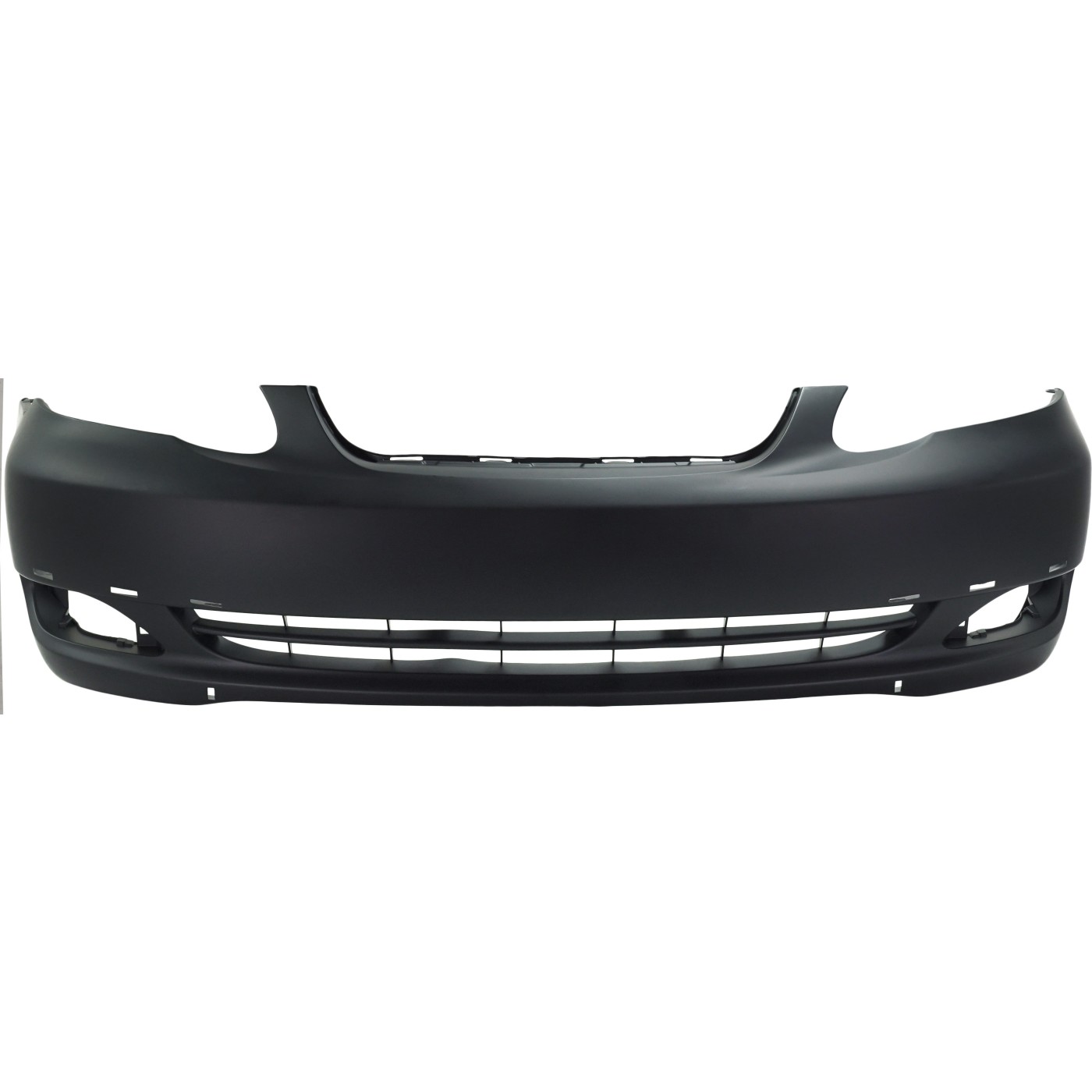 Bumper Cover For 2005-2008 Toyota Corolla Front Plastic with Spoiler ...