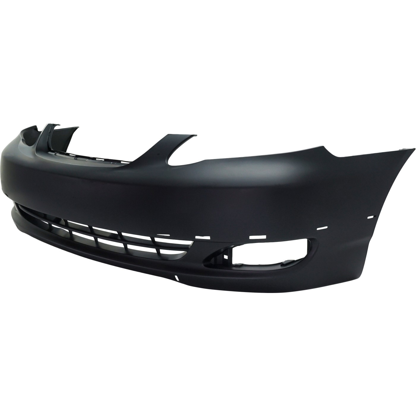 Bumper Cover For 2005-2008 Toyota Corolla Front Plastic with Spoiler ...