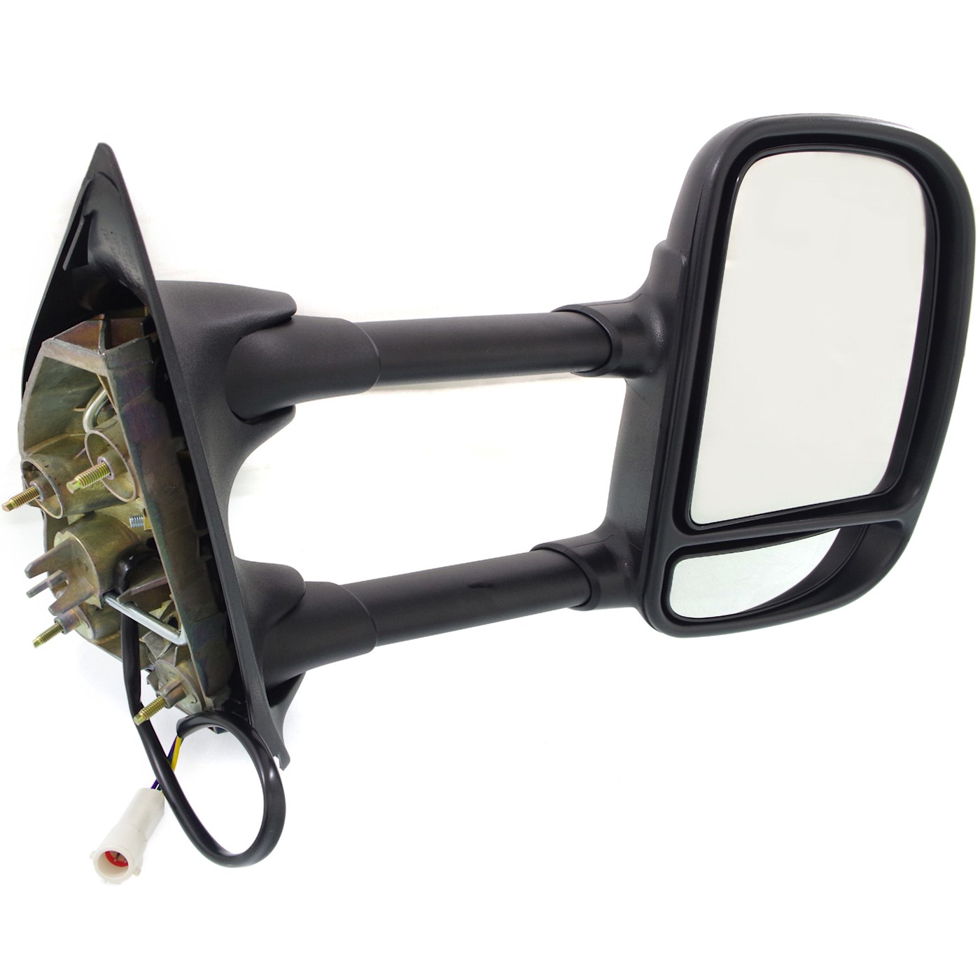 Tow Mirror For 1999 2001 Ford F250 Super Duty Passenger Side Power