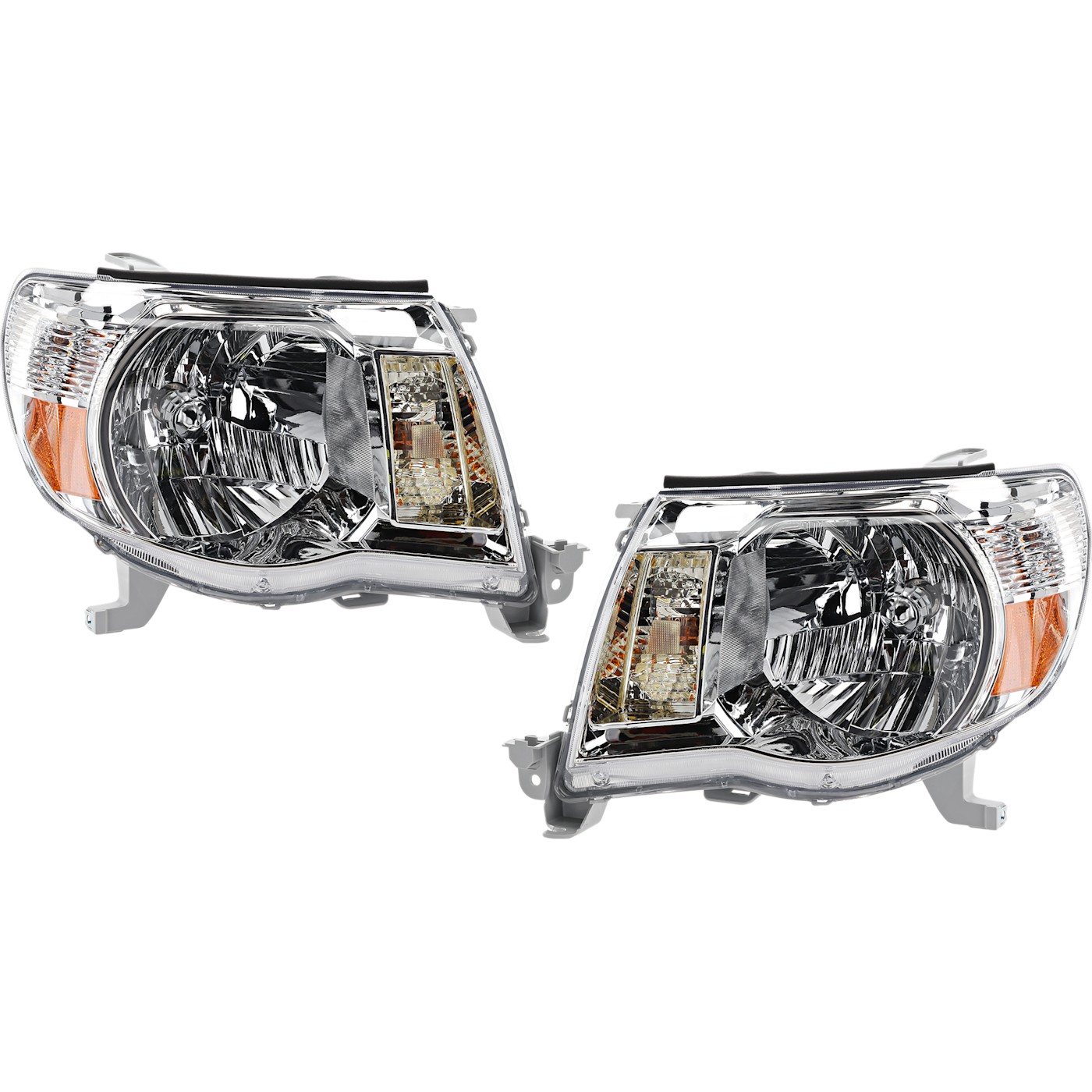 Headlight Set For 20052011 Toyota Left and Right Halogen With