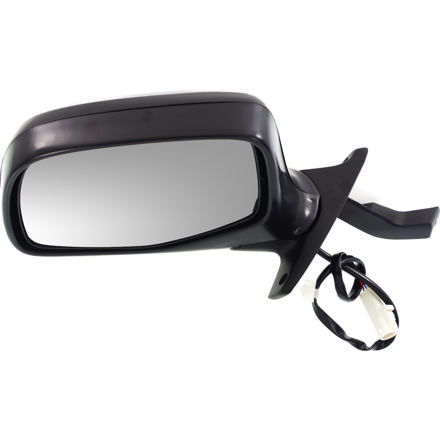 Power Mirror For 1992-1996 Ford F-150 Front Left Chrome Black Base 