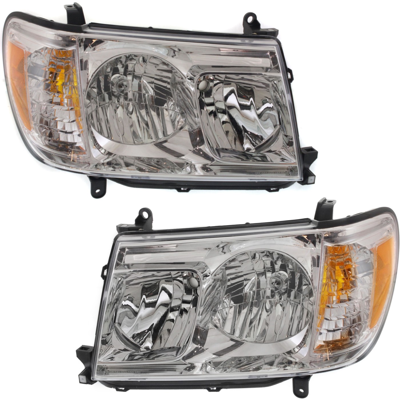 Headlight Set For 2006-2007 Toyota Land Cruiser Left and Right 2Pc | eBay