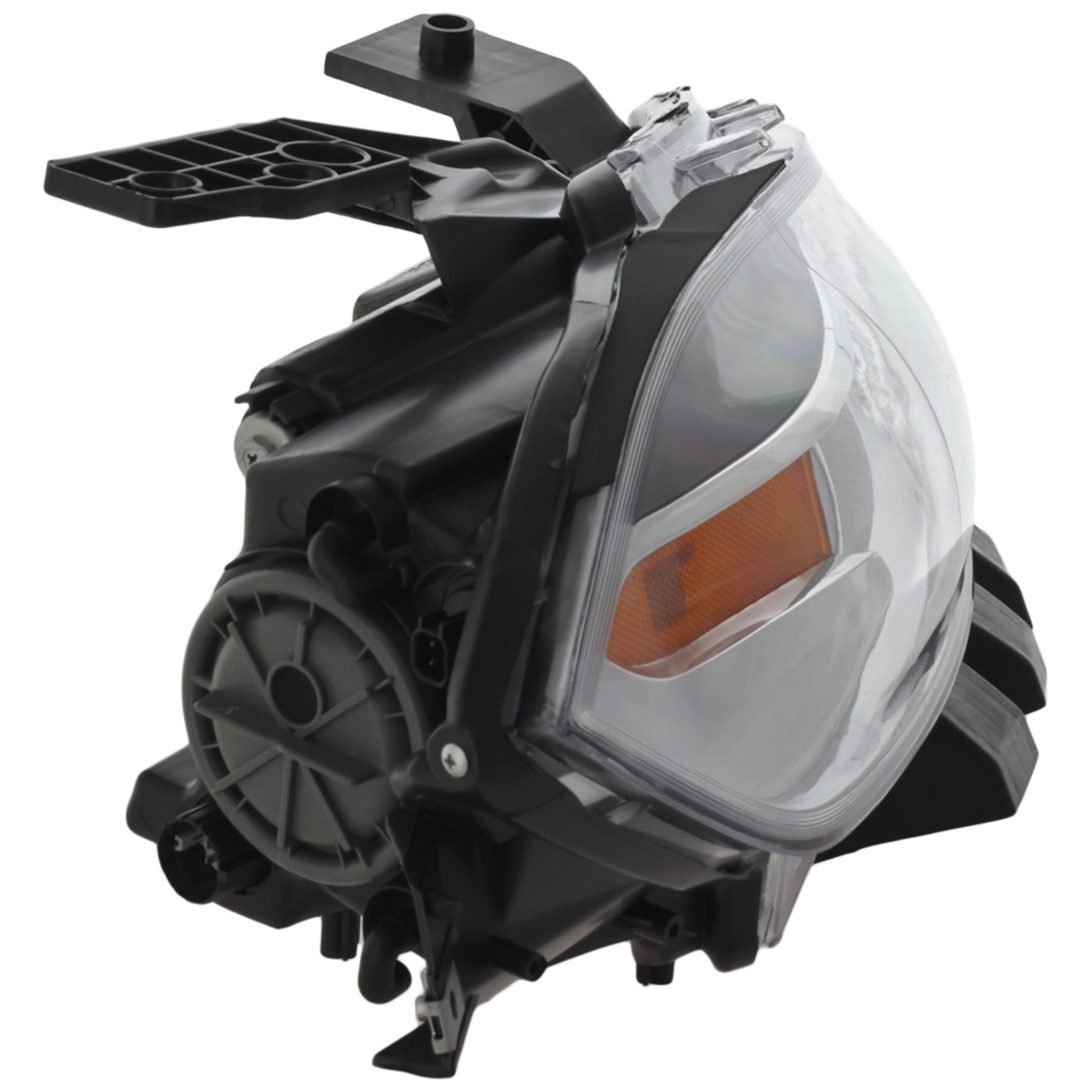 Headlight For 2013 2014 2015 Dodge Dart Right Chrome Housing With Bulb