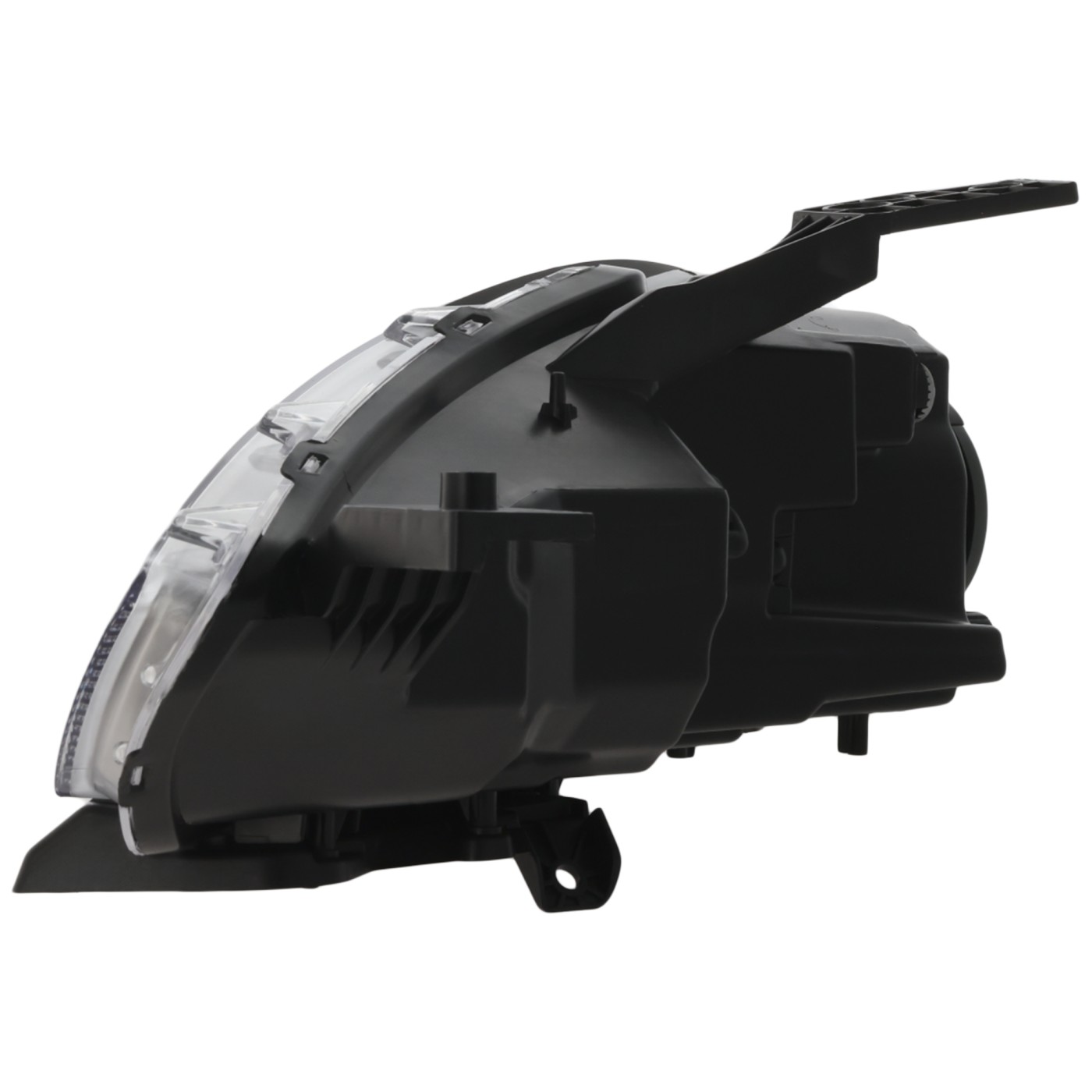 Headlight For 2013 2014 2015 Dodge Dart Right Chrome Housing With Bulb