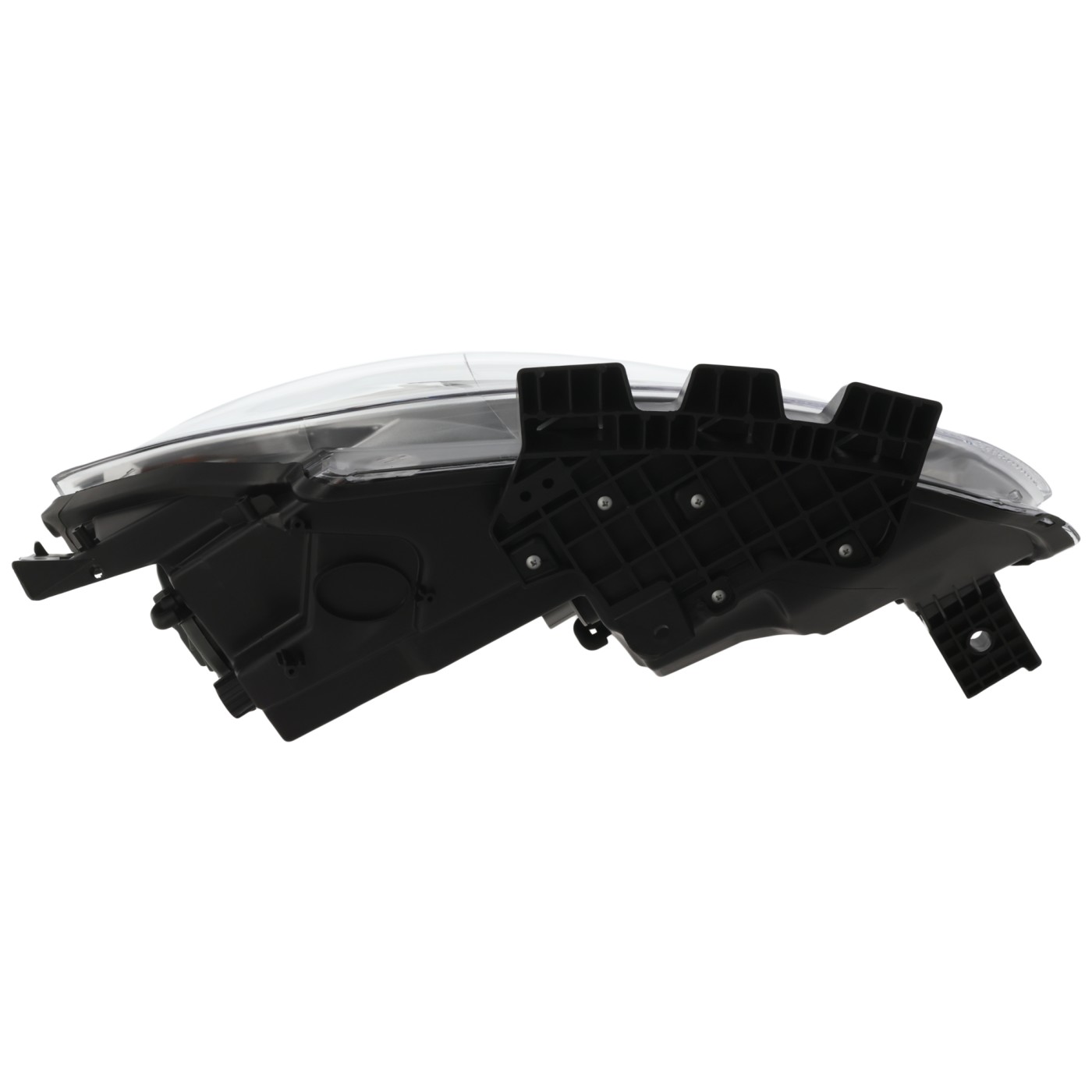 Headlight For 2013 2014 2015 Dodge Dart Right Chrome Housing With Bulb