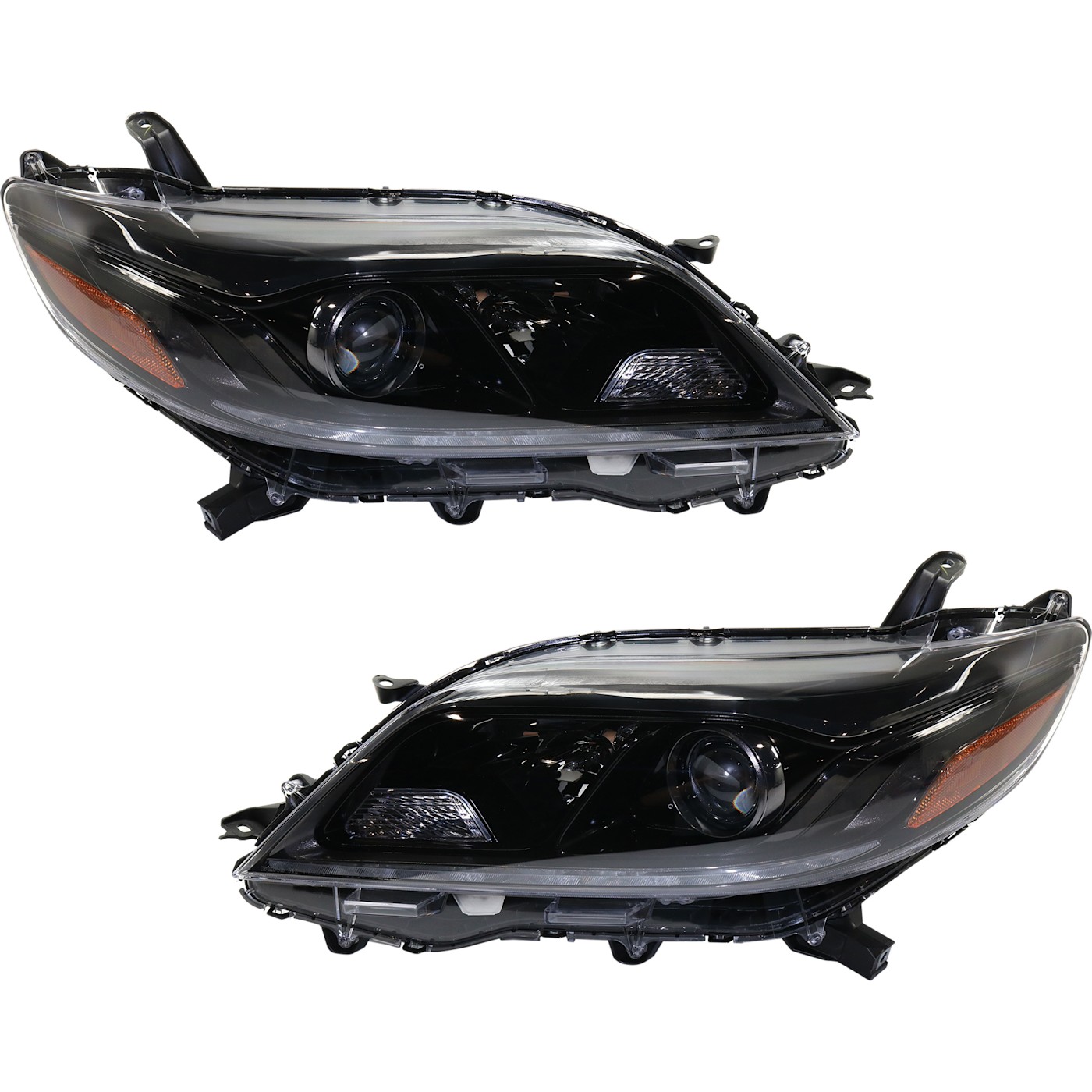 Headlight Set For 2015 2016 2017 Toyota Sienna SE Model Left and Right