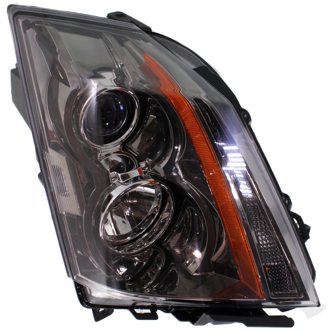 Headlight Set For 20082015 Cadillac CTS Left and Right With Bulb 2Pc