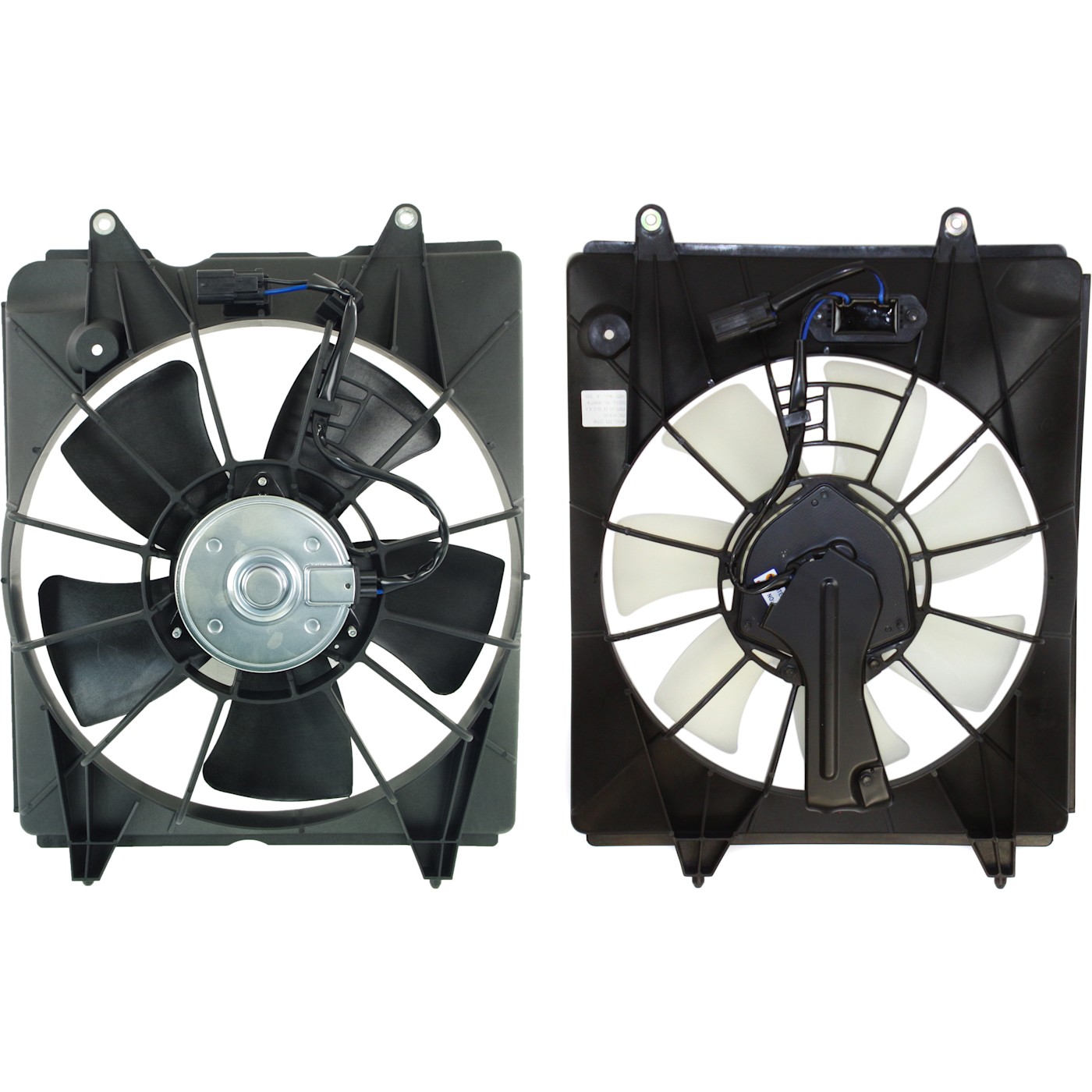 Radiator Cooling Fan w/ A/C Condenser Fan For 20102011 Honda CRV Left