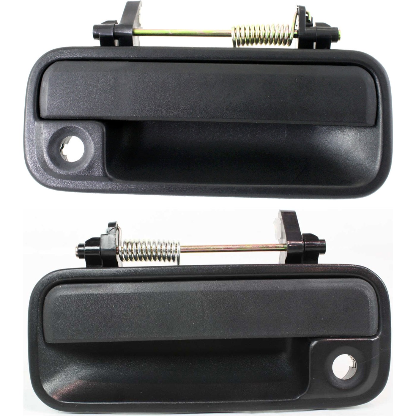 Exterior Door Handle For 9093 Honda Accord Set of 2 Front Black Plastic eBay