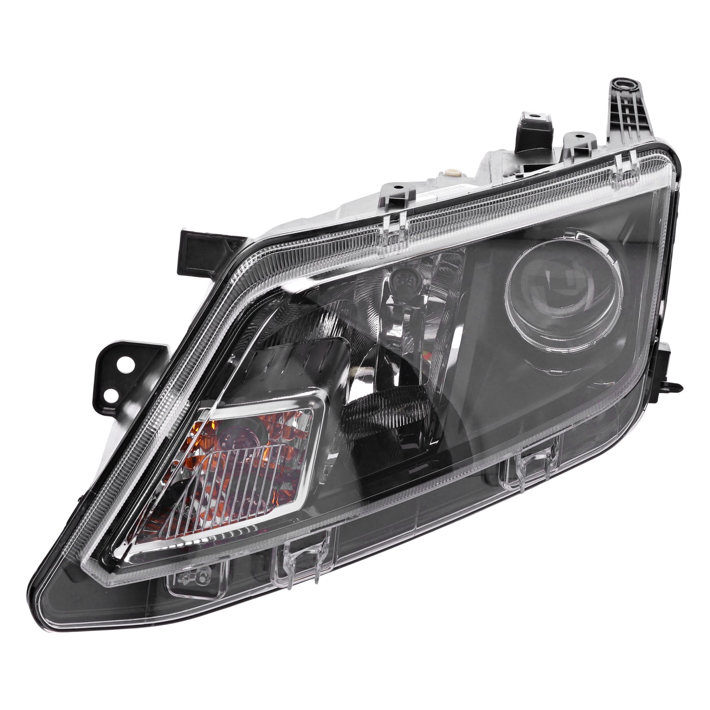 Headlight For 2010 2011 2012 Ford Fusion Left Black Housing With Bulb | eBay 2011 Ford Fusion Passenger Headlight Bulb Replacement