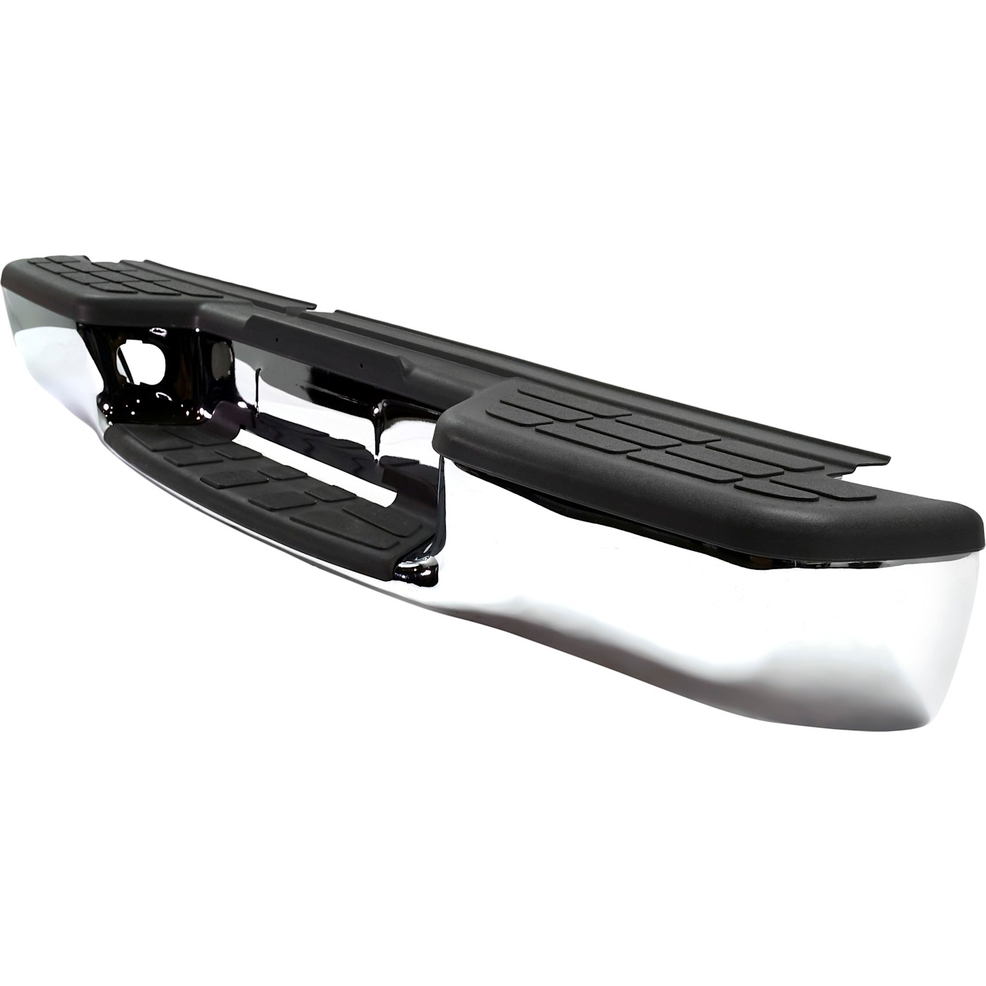 Step Bumper For 19982004 Chevrolet S10 With Gray Pads Rear eBay