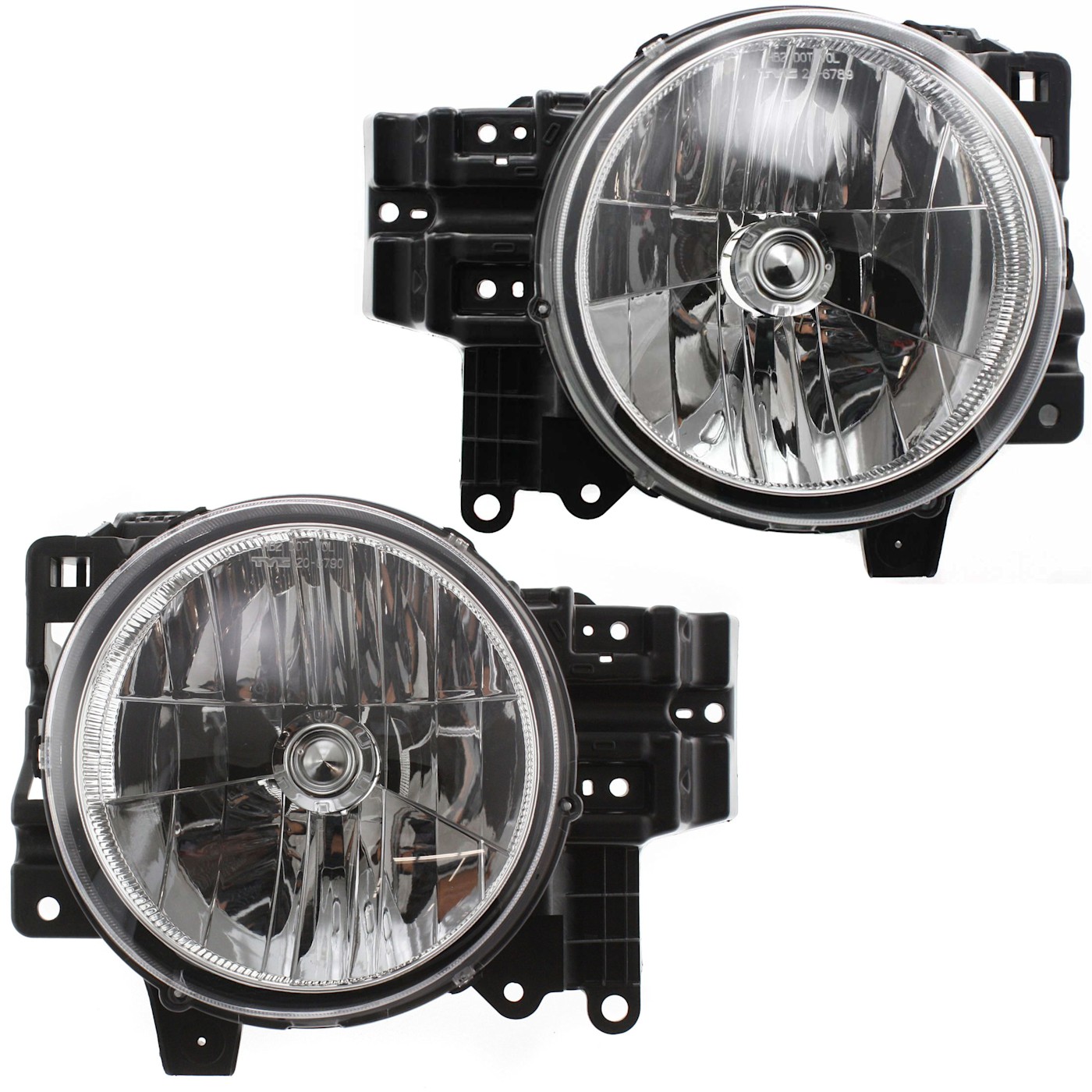 Headlight Set For 20072014 Toyota FJ Cruiser Left and Right 2Pc eBay