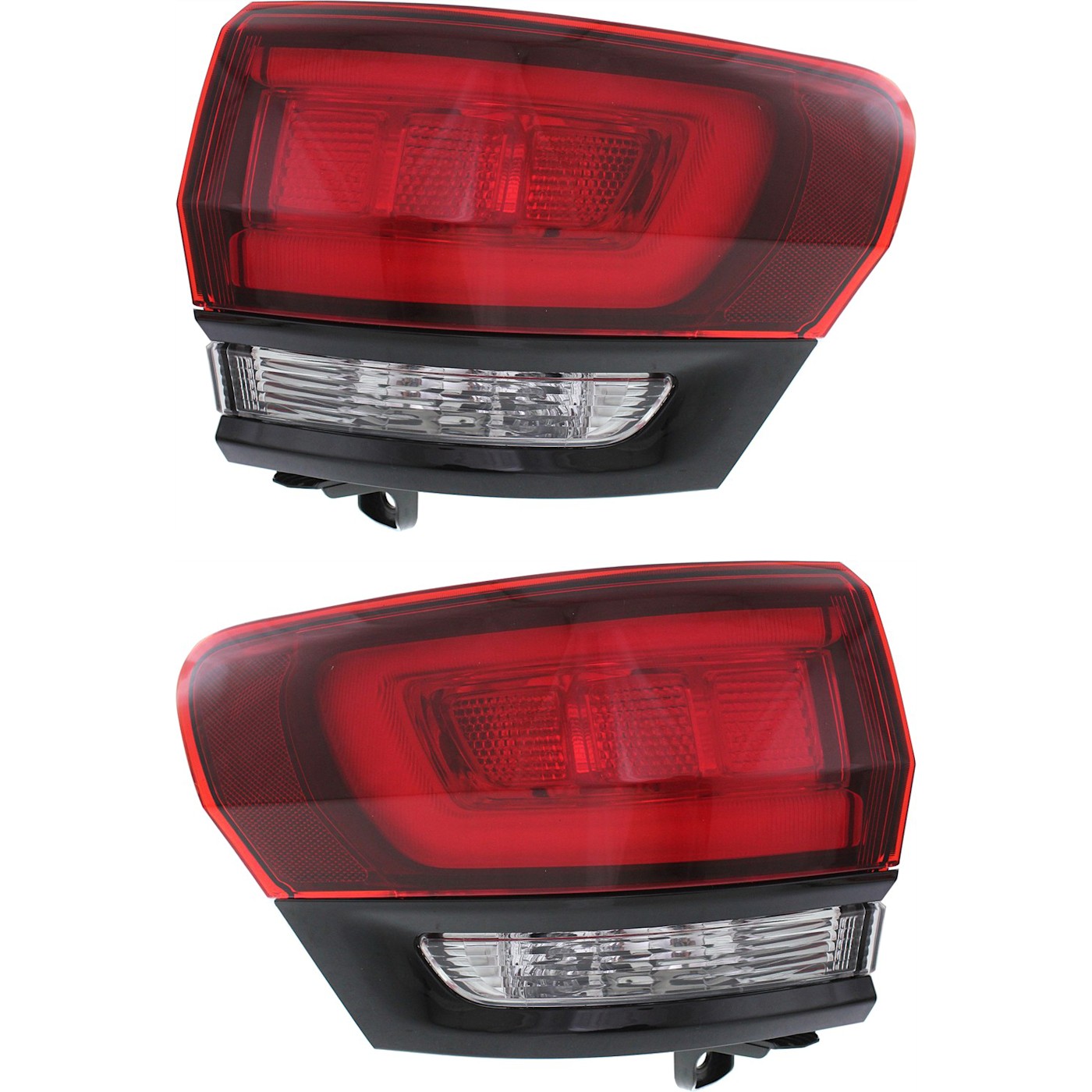 Halogen Tail Light Set For 20142017 Jeep Grand Cherokee SRT Outer w/ Bulbs 2Pcs eBay