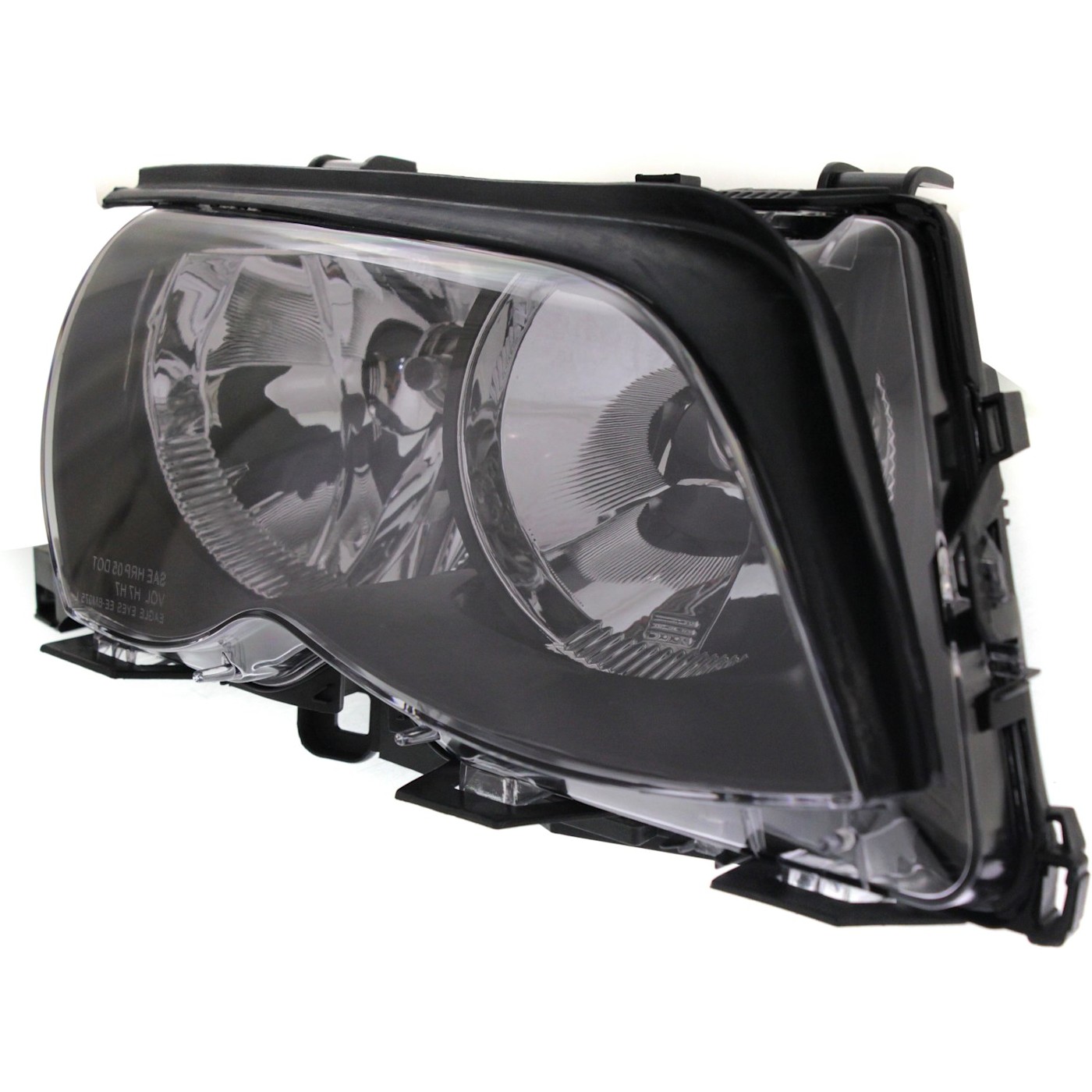 Headlight Set For 2002-2005 BMW 325i 320i Left and Right Black Housing 2Pc | eBay