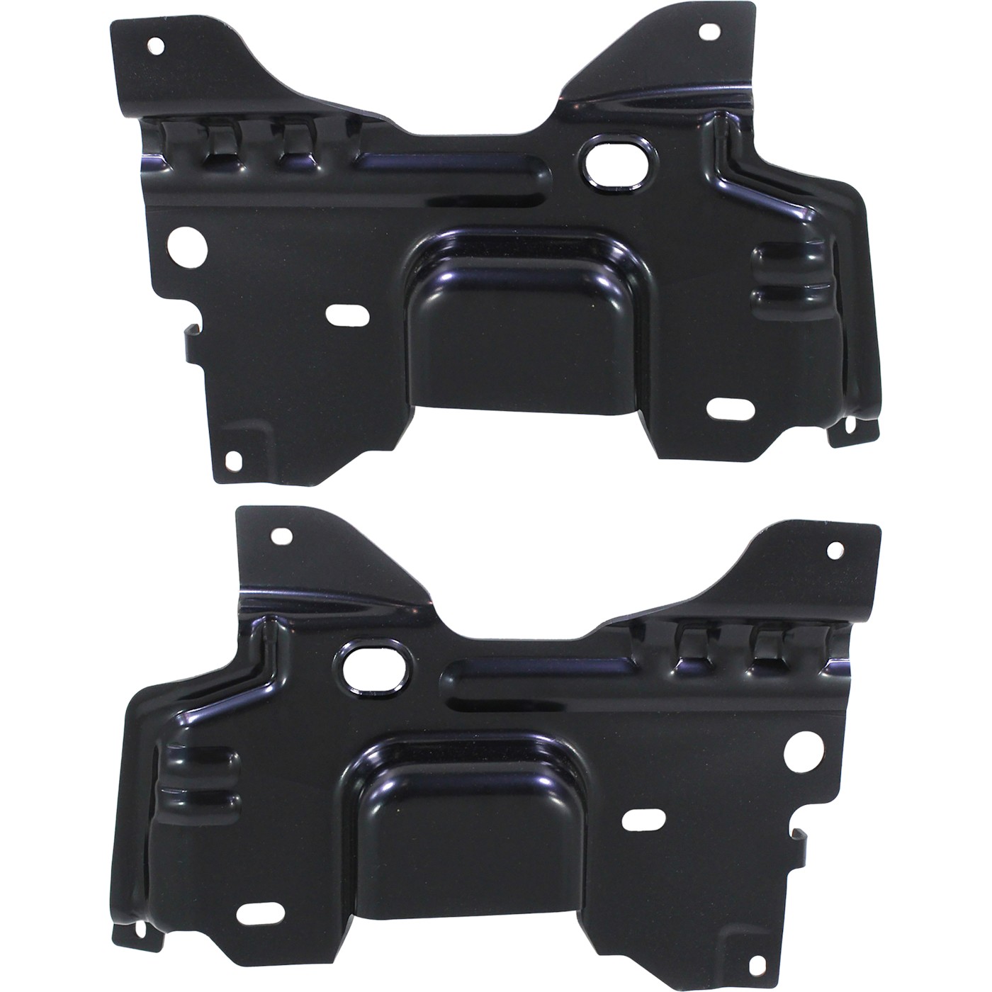 Bumper Bracket Set For 20092014 Ford F150 Front Left & Right 2Pc eBay