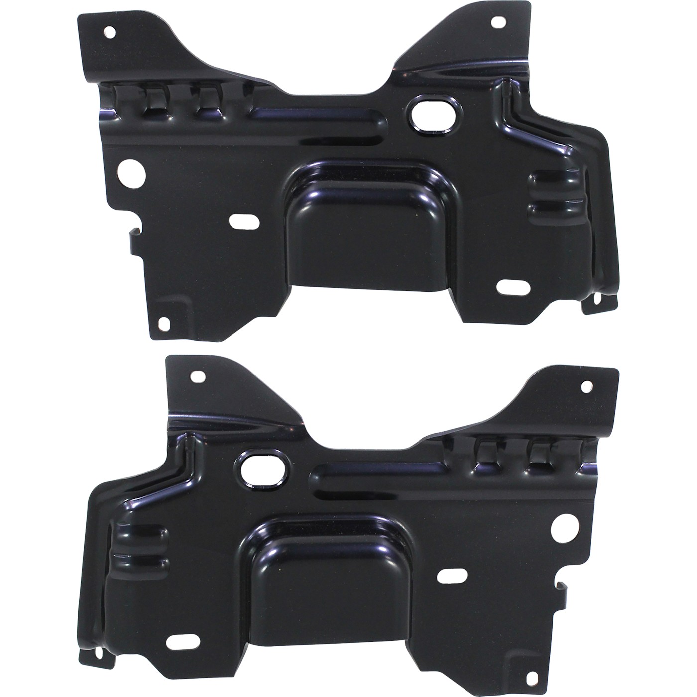 Front Upper Bumper Bracket Set Left & Right For 2018-2021 Hyundai Accent Sedan
