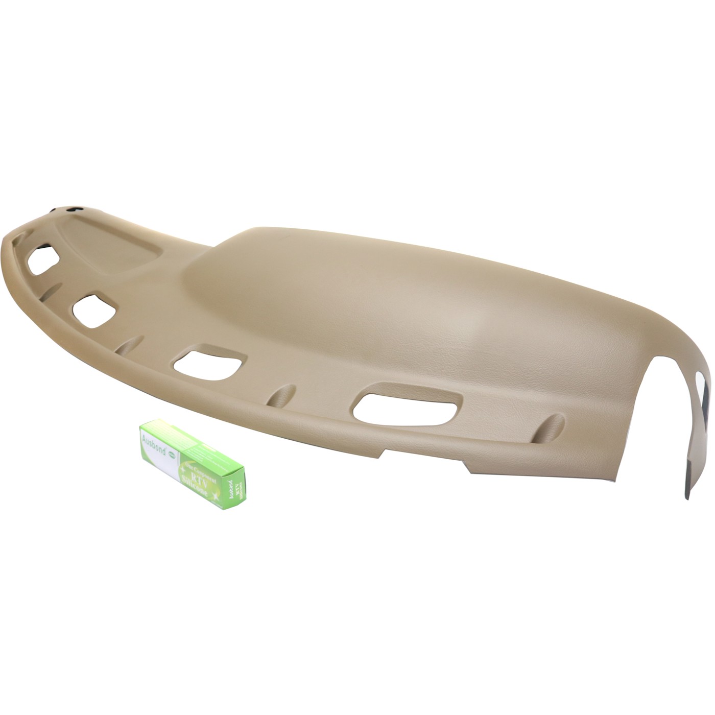 Molded Plastic Saddle Tan Dash Pad Cover Overlay Fits 9802 Dodge Ram