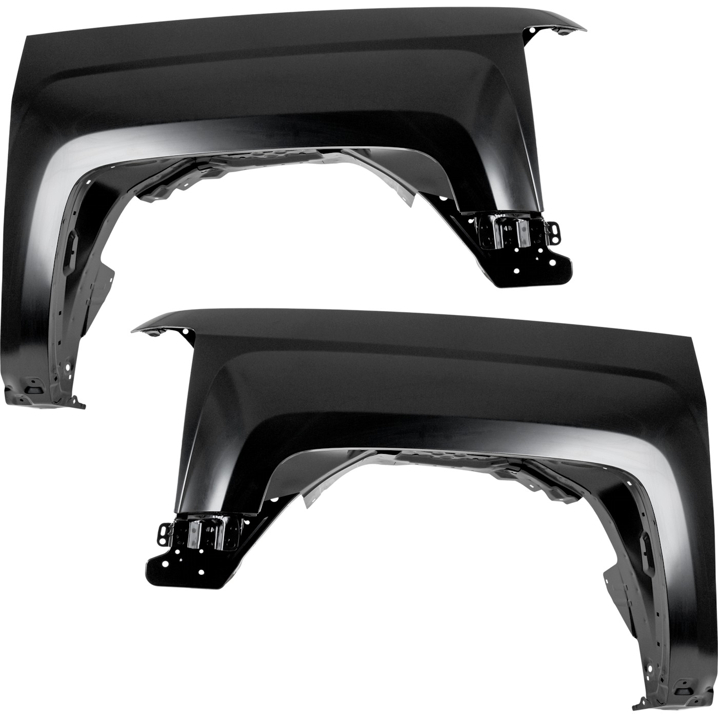 Fender For 20142017 Chevrolet Silverado 1500 Set of 2 Front Left and