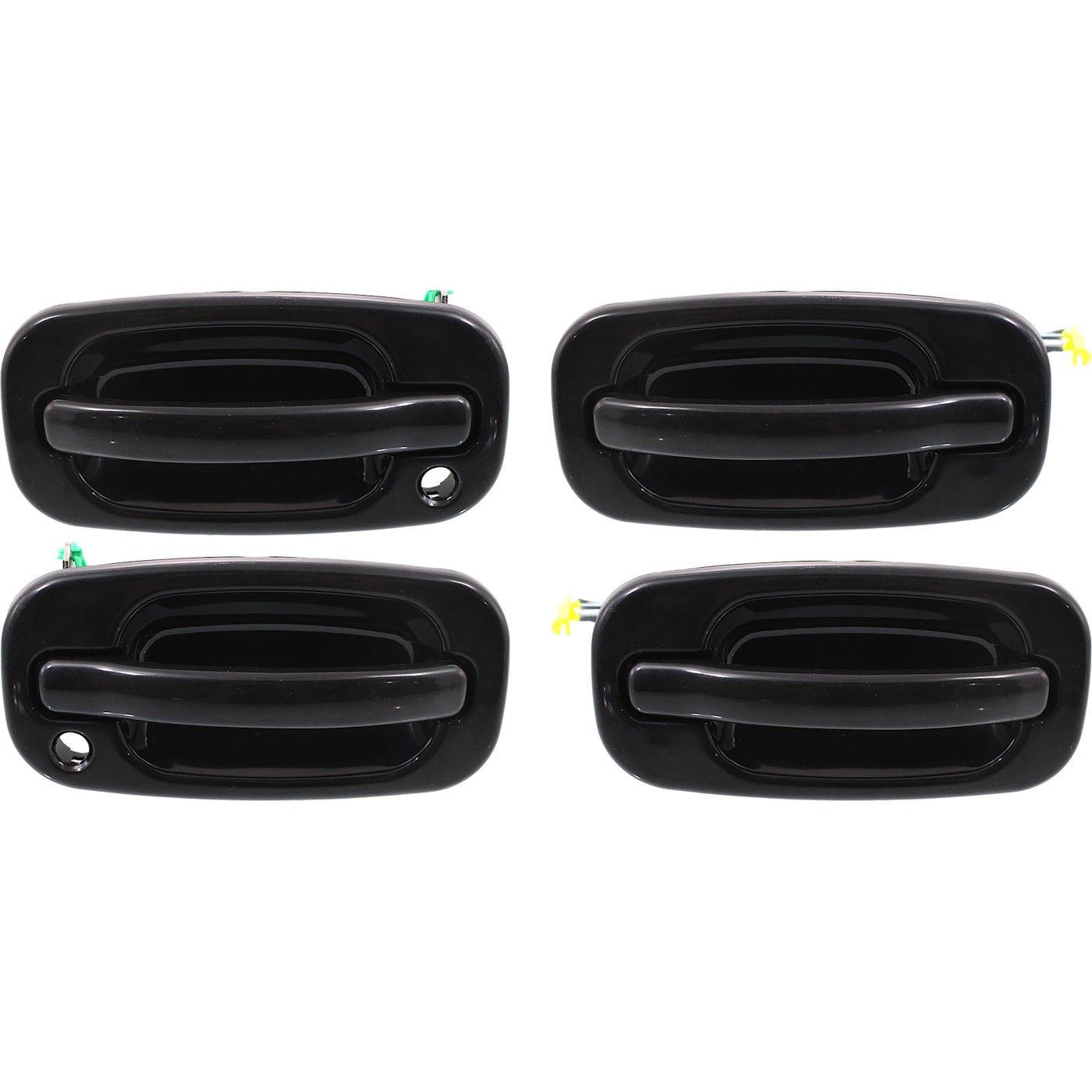 Exterior Door Handle For 2000-2006 Chevrolet Tahoe Set of 4 Front and