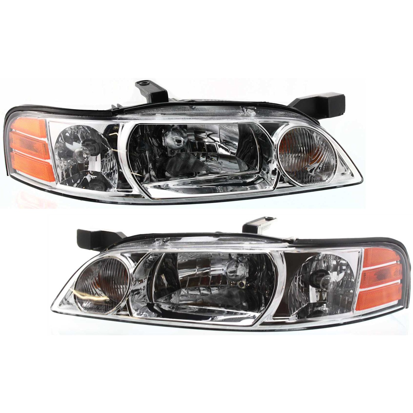 Headlight Set For 20002001 Nissan Altima Left and Right With Bulb 2Pc