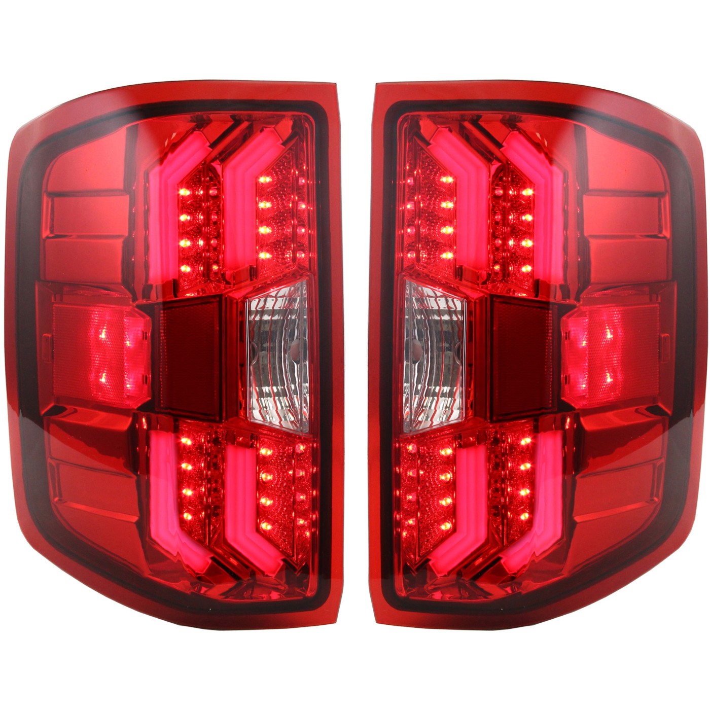 Tail Light For 2014 2016 Chevrolet Silverado 1500 Set Of 2 Left And