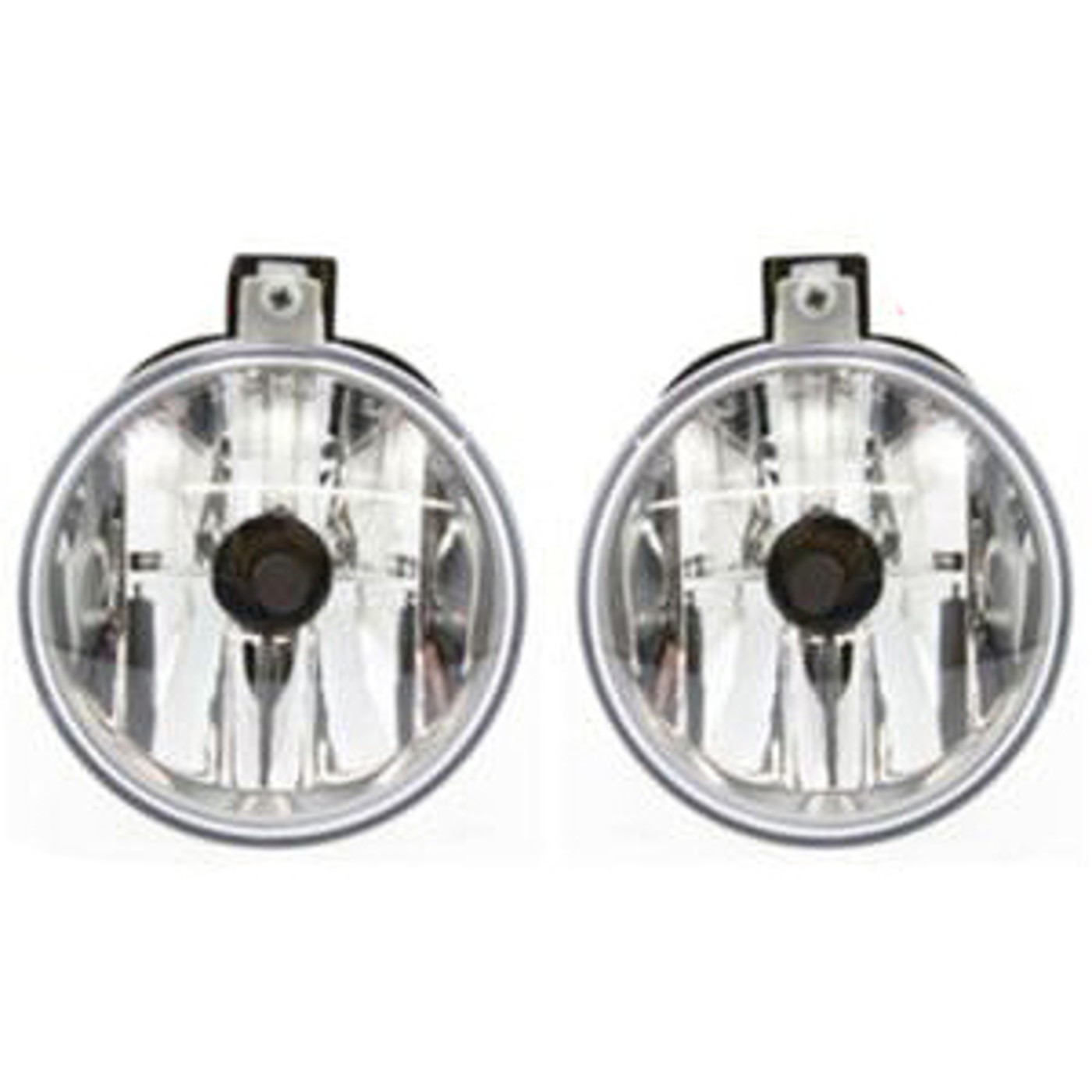 Pair Of Clear Fog Lights For 2002-2008 Mini Cooper - Left & Right Set With Bulbs Included