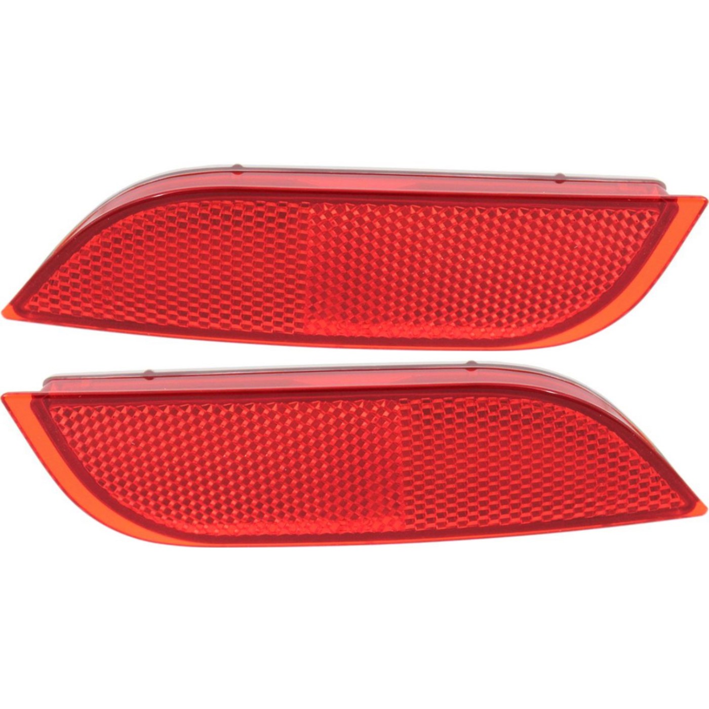 Bumper Reflector Set For 2008-2016 Subaru Impreza 2013-14 WRX STI Rear ...