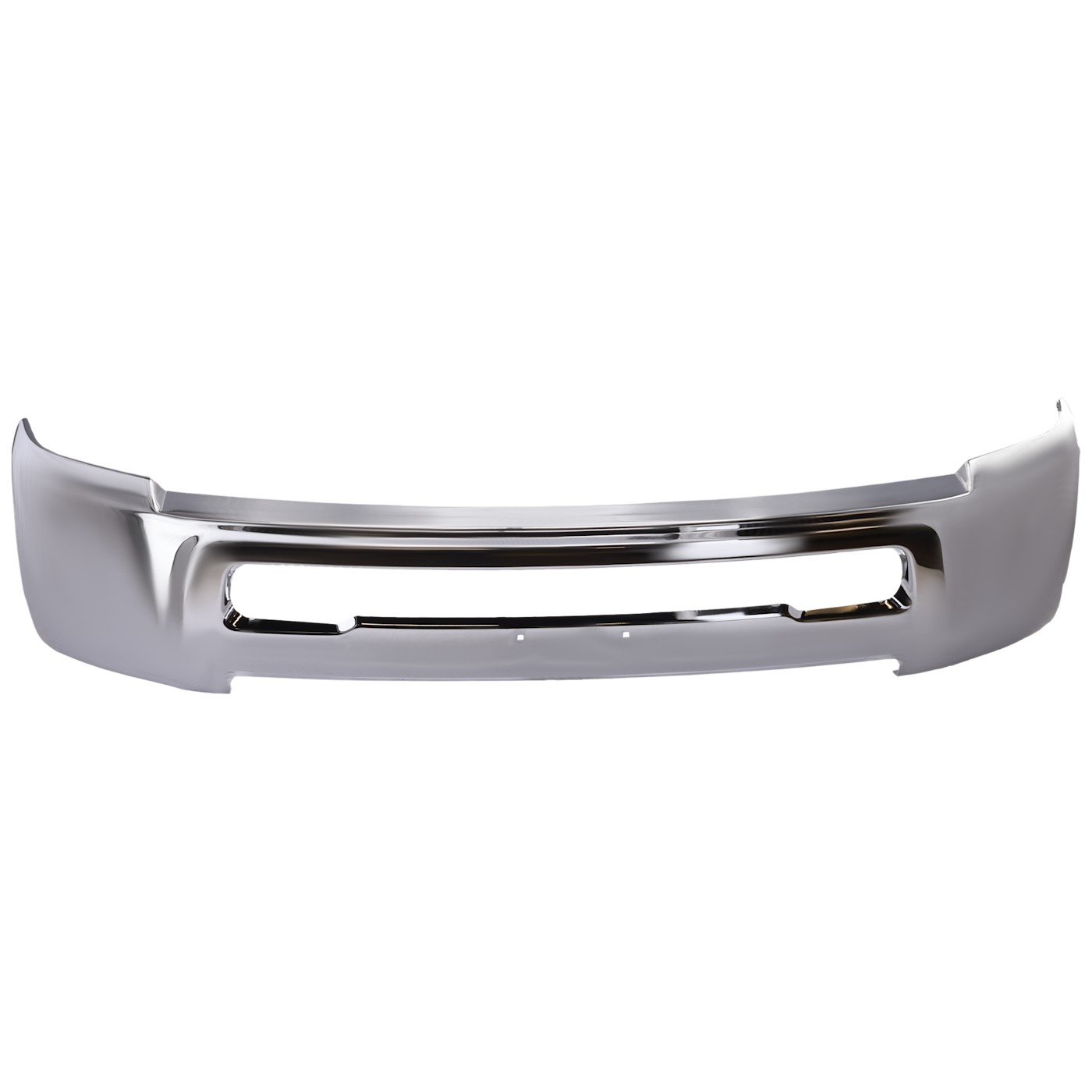 thumbnail image 2 of New Front Chrome Steel Bumper For 2013-2018 Dodge Ram 1500 - With Fog Light Holes 2 of 6