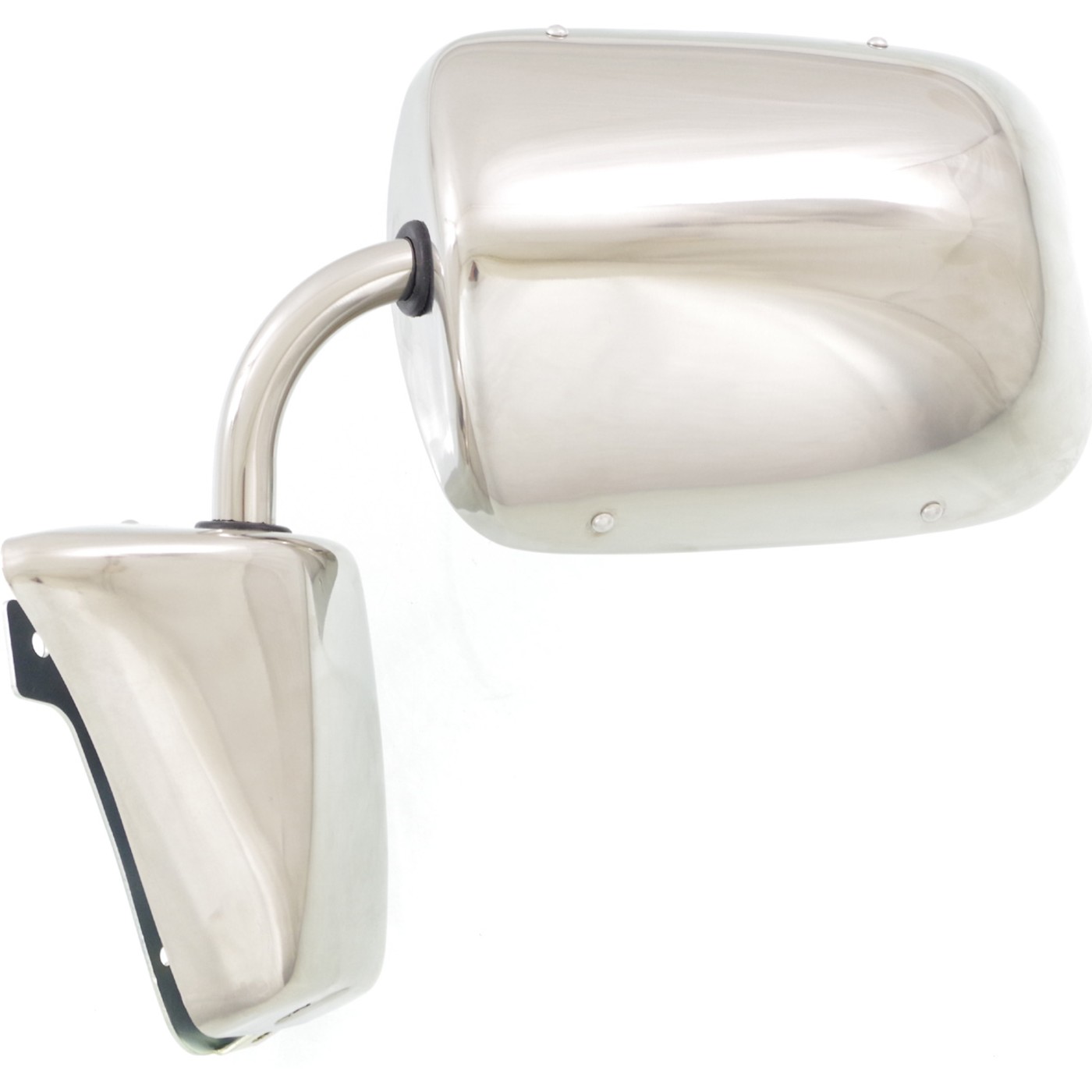 Stainless Steel Manual Side View Mirrors LH & RH Pair Set for Chevy ...