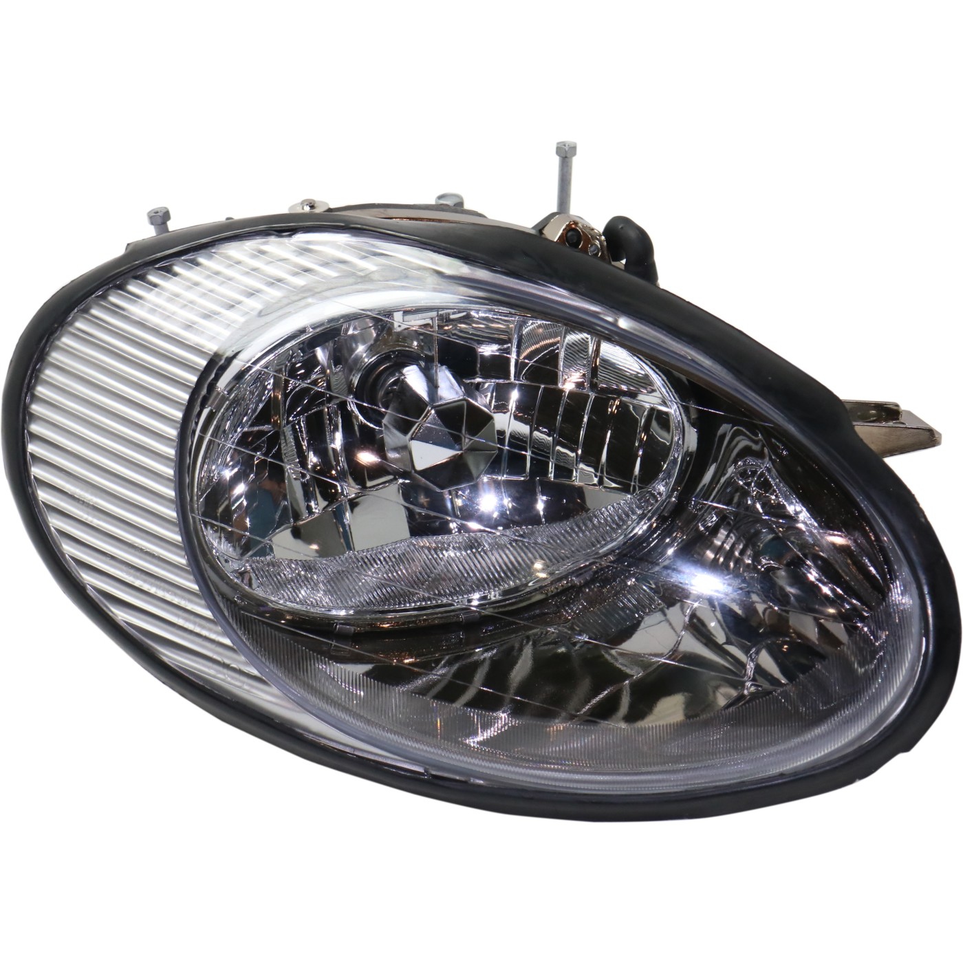 Headlight Assembly Set For 1996-1998 Ford Taurus Left Right Halogen With Bulb