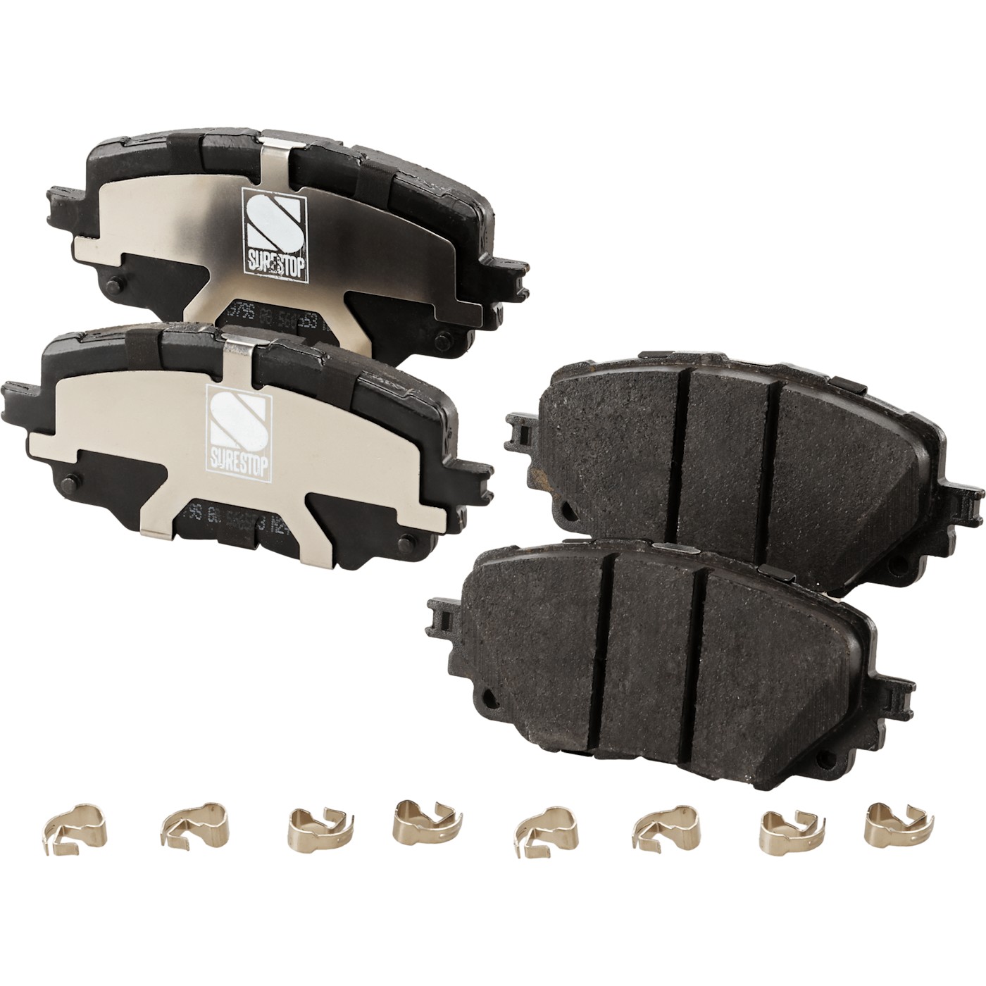 Front & Rear Brake Pads Set for Mazda MX5 Miata Fiat 124 Spider 2017